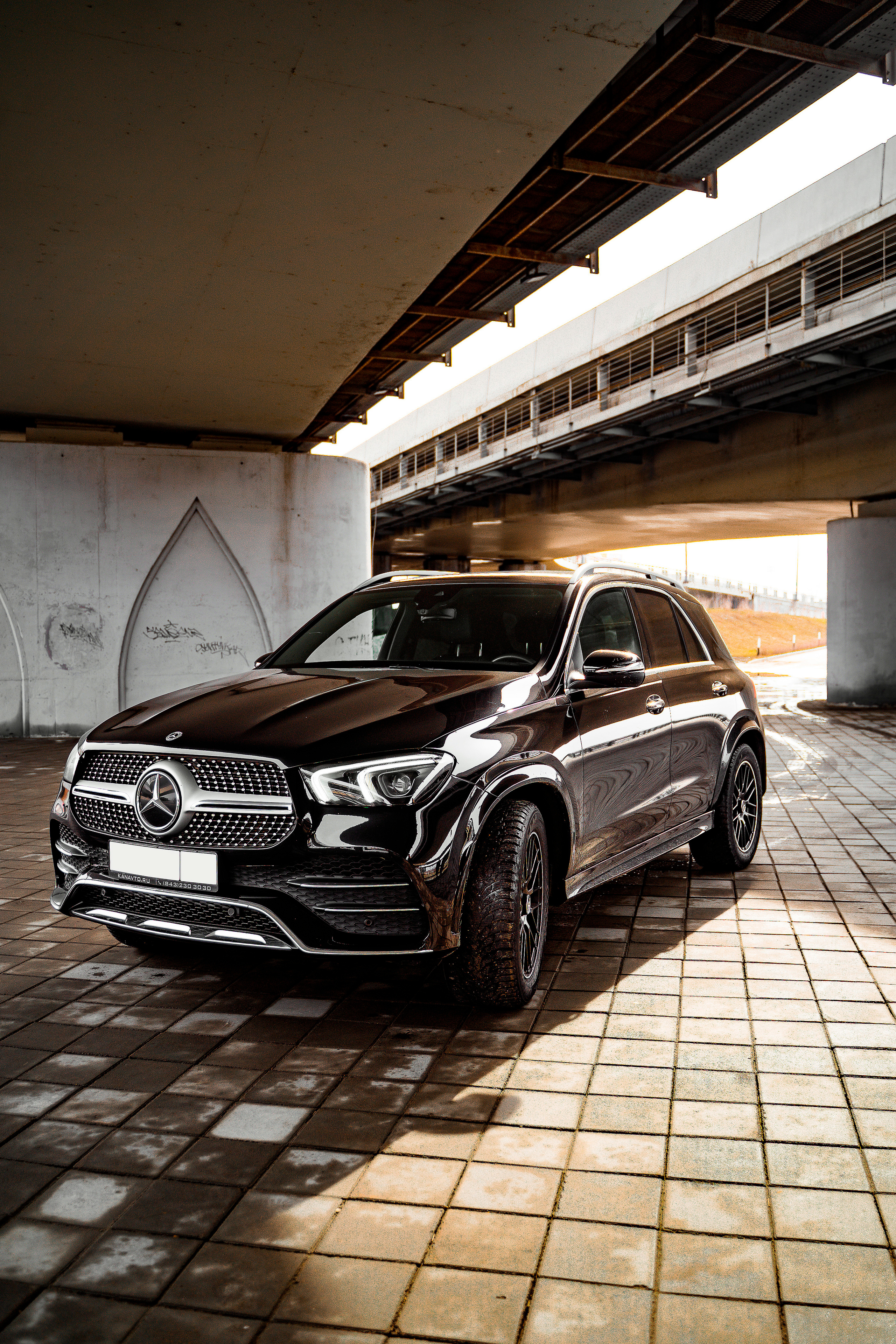 Mercedes GLE 300D. Фотограф Казань