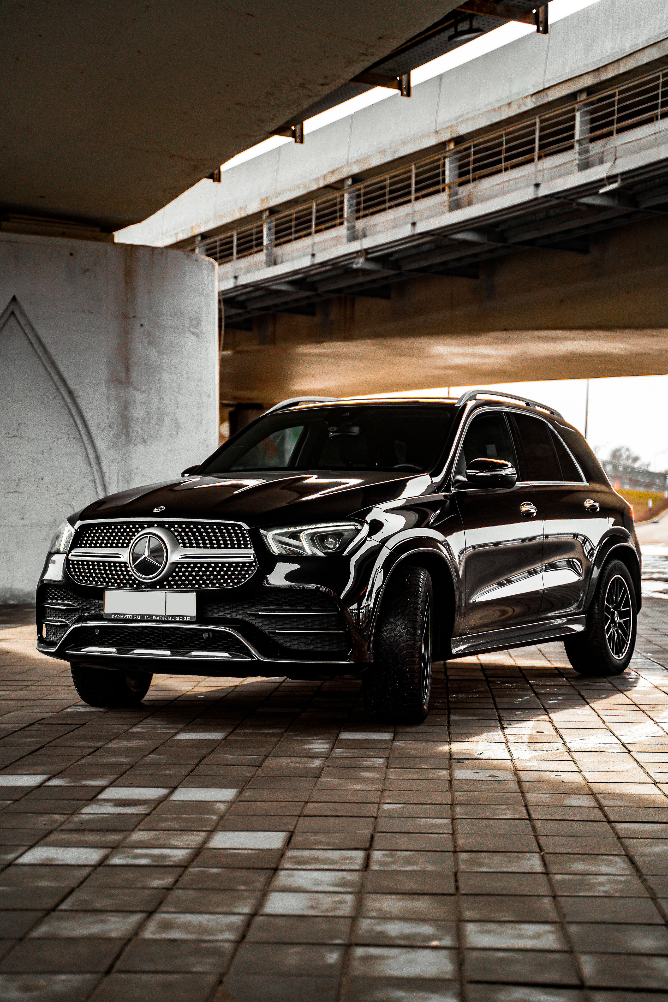 Mercedes GLE 300D. Фотограф Казань