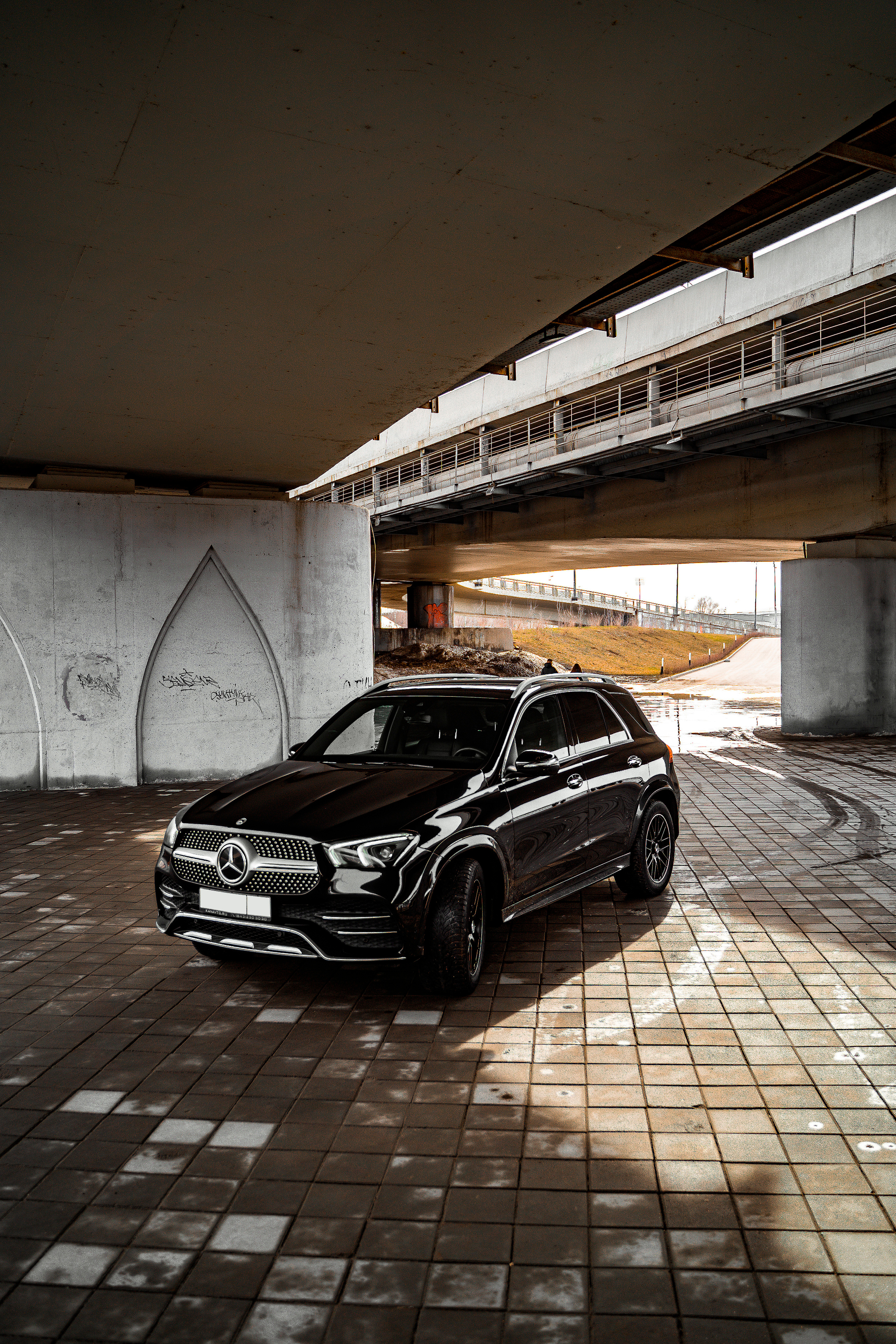 Mercedes GLE 300D. Фотограф Казань