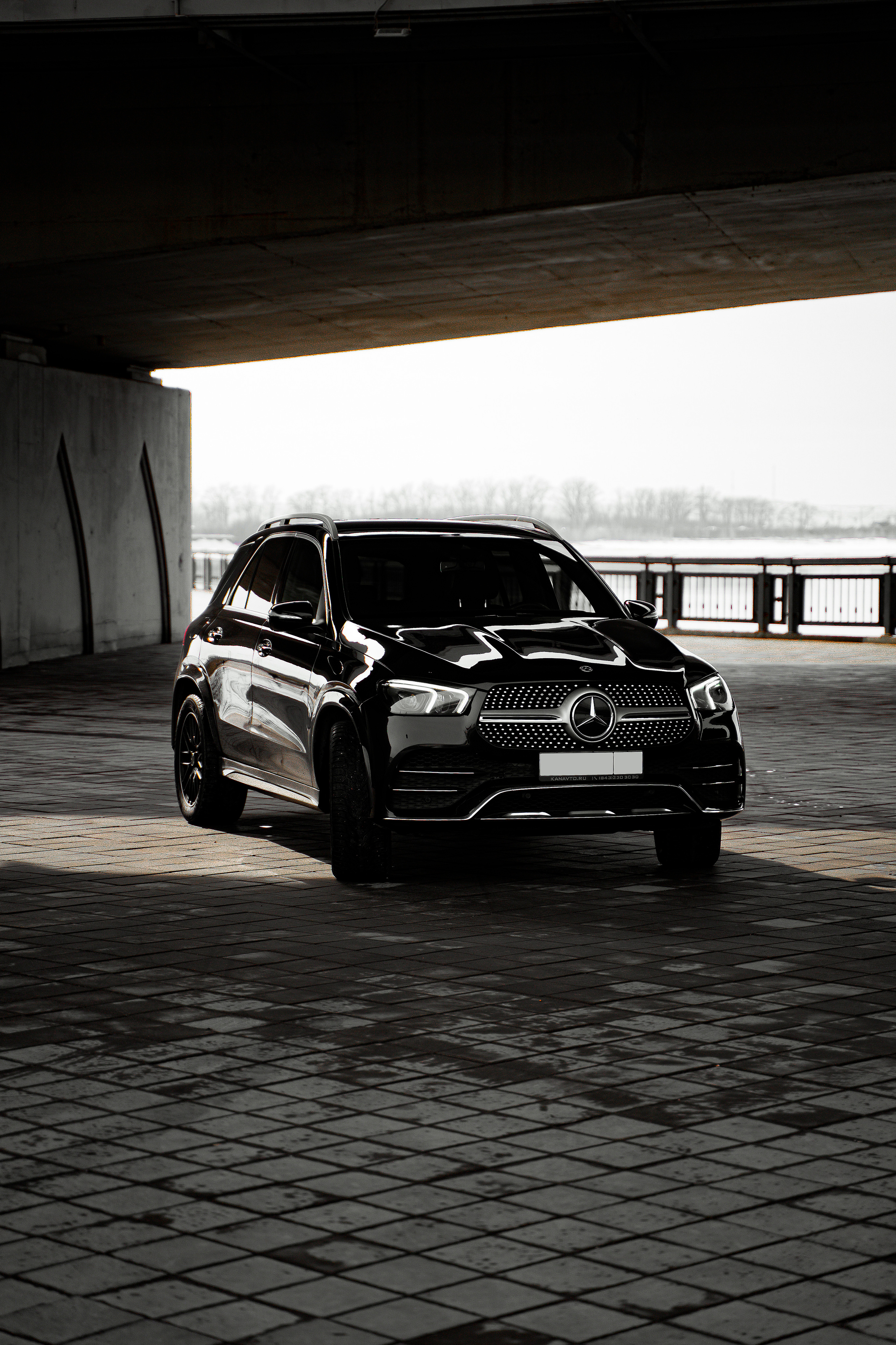 Mercedes GLE 300D. Фотограф Казань