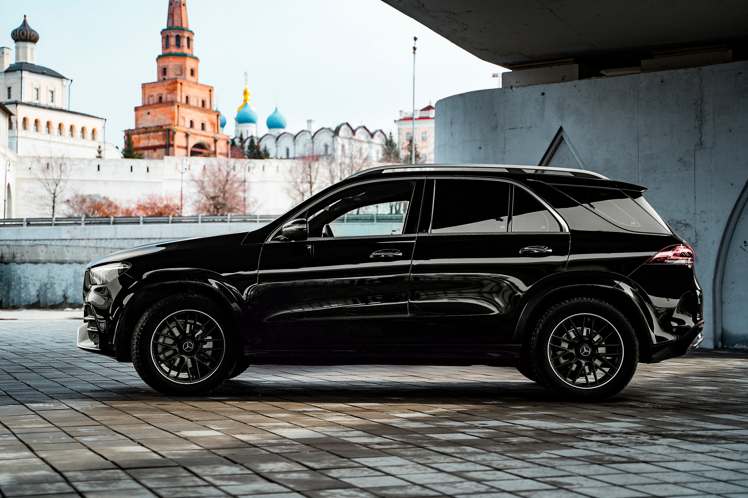 Mercedes GLE 300D. Фотограф Казань