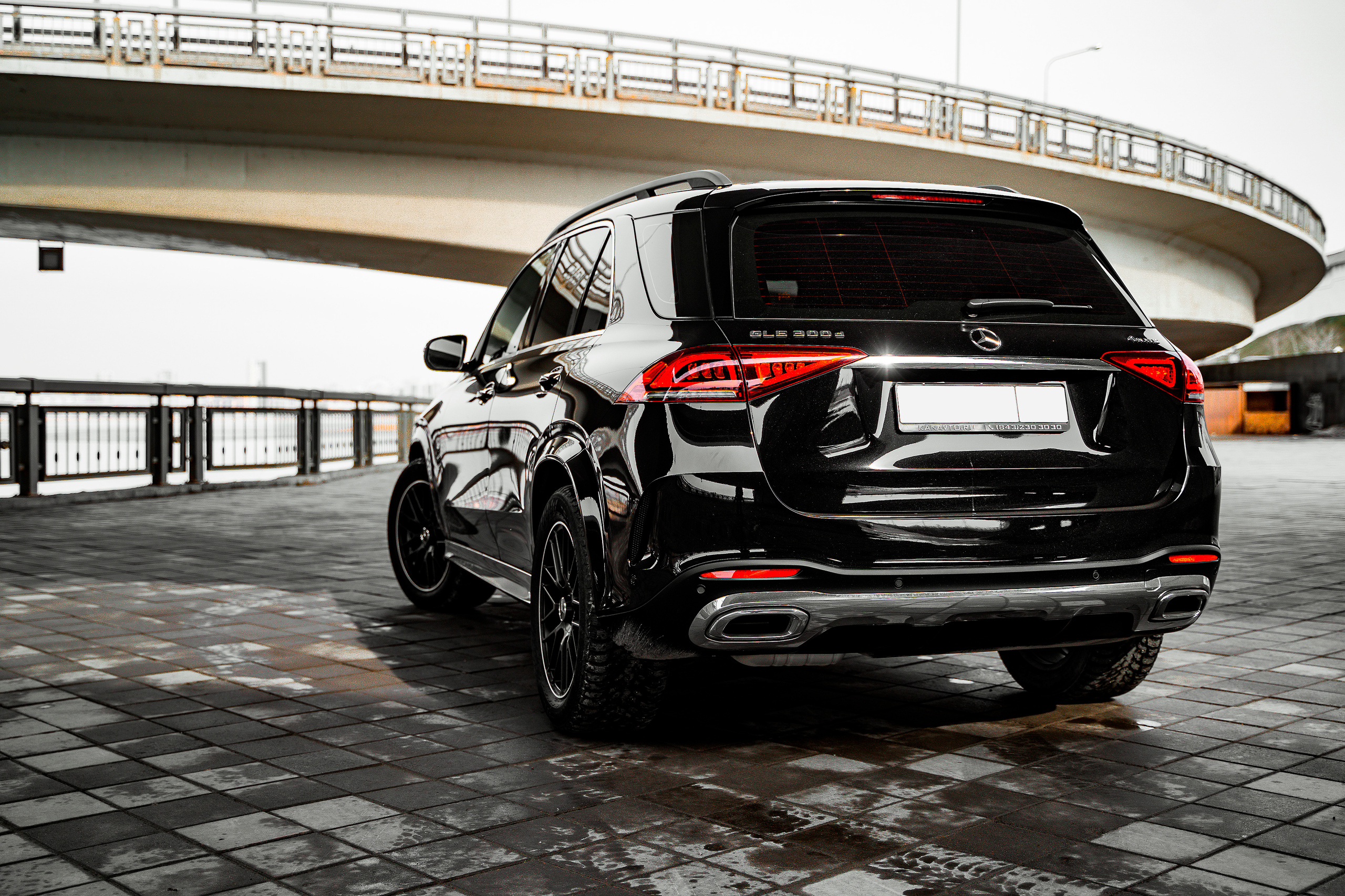 Mercedes GLE 300D. Фотограф Казань