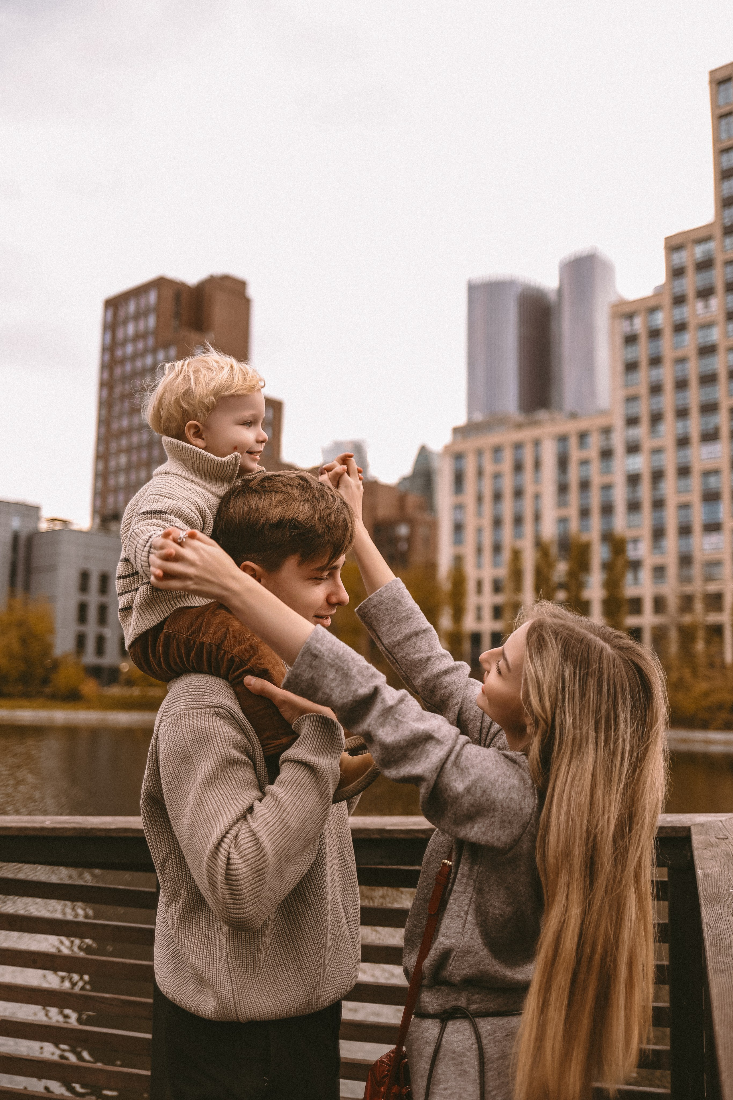 Костя Настя и Марк. Семейный и детский фотограф в Москве Кузьмина Мария