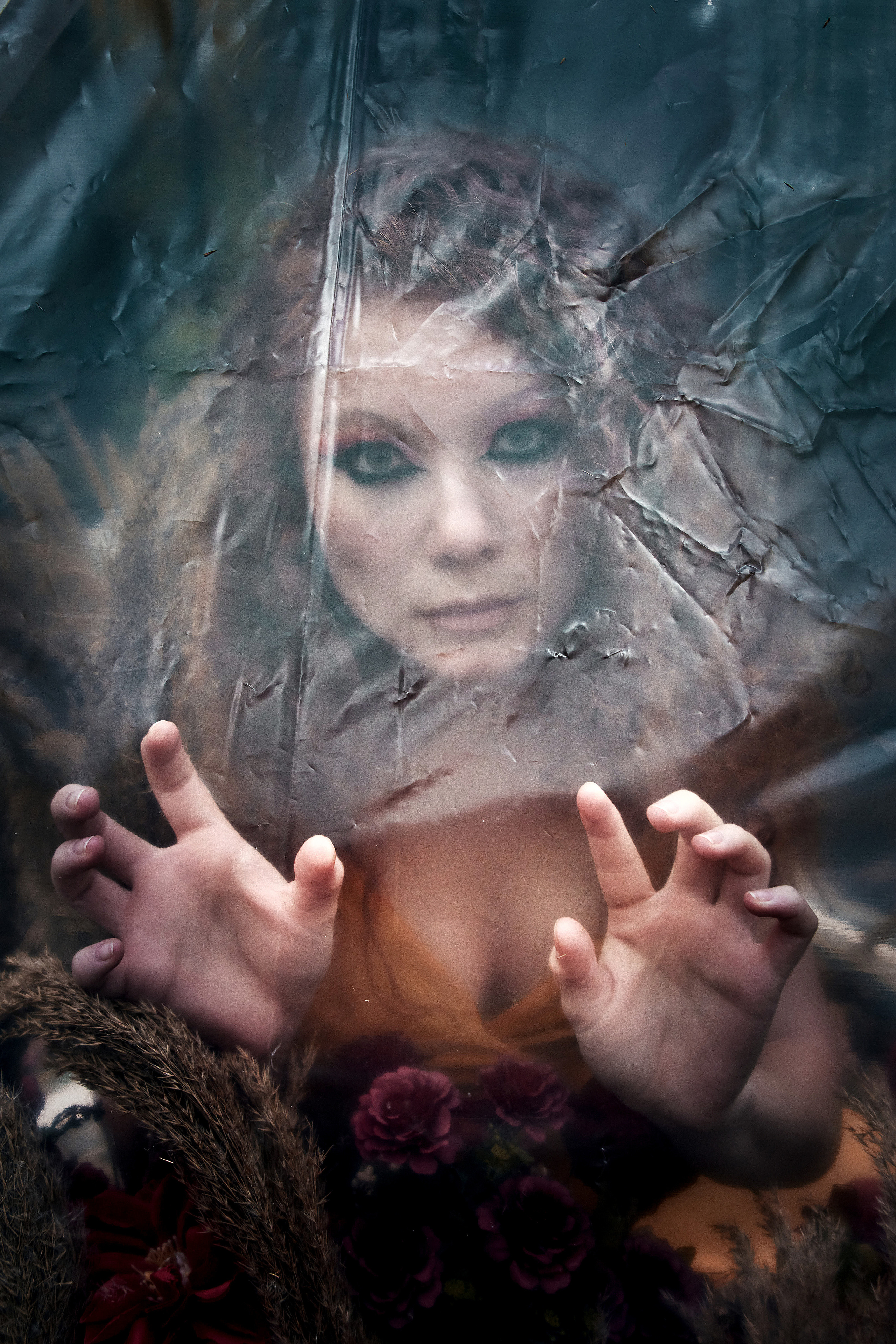 Творческая съёмка в лесу. Свадебный, семейный фотограф в Краснодаре