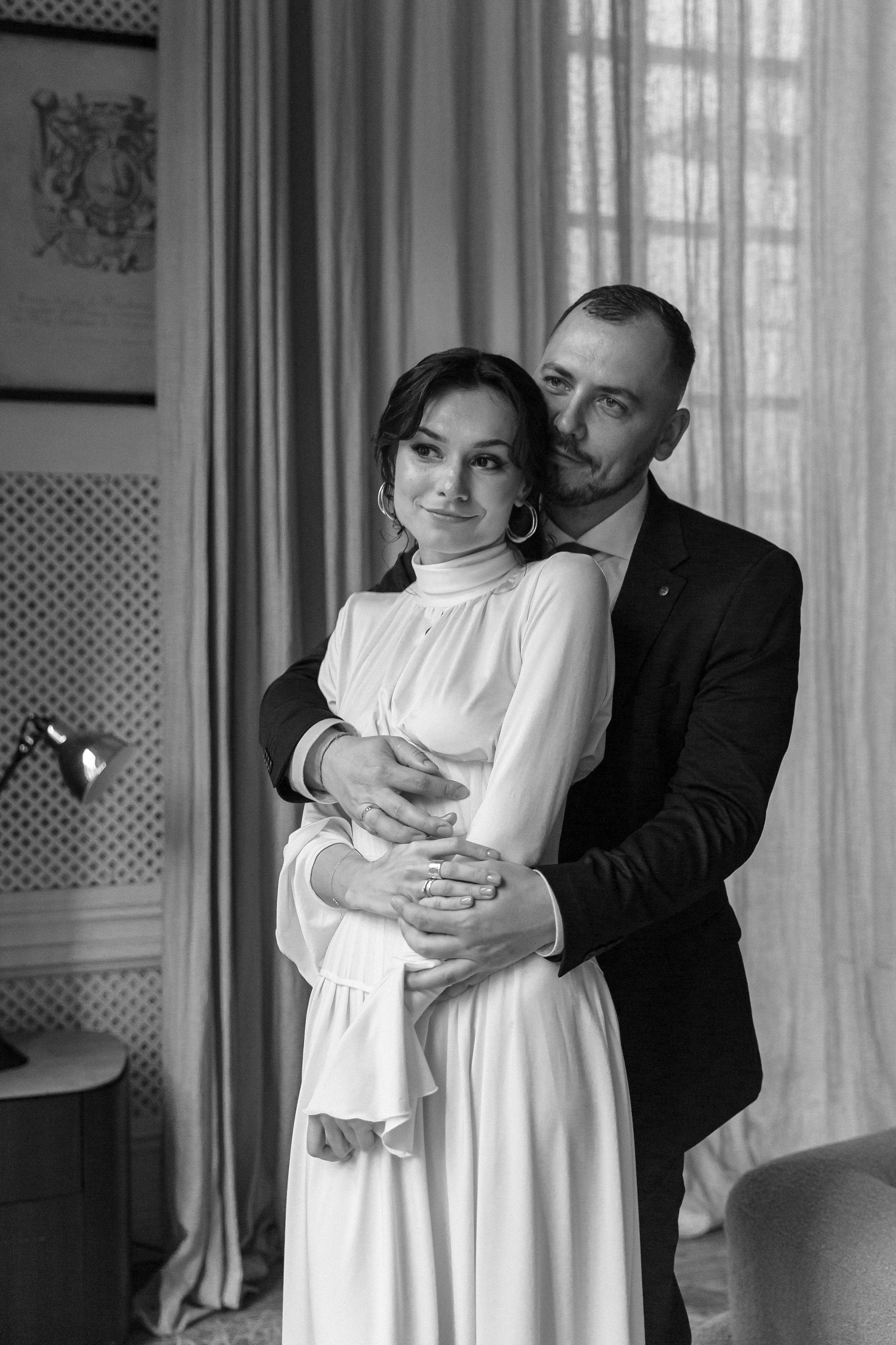 Юленька и Антон ЧБ. Фотограф в Москве и Сочи