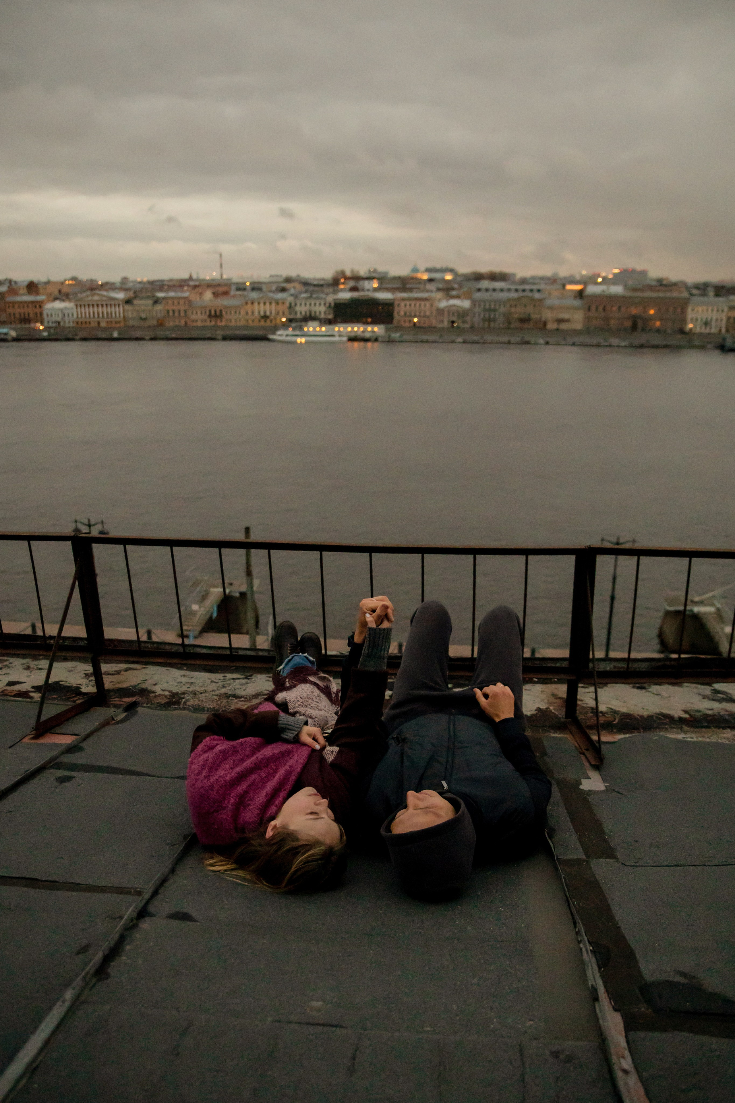 Лав стори на крыше. Свадебный и семейный фотограф в Москве Диана Левченко