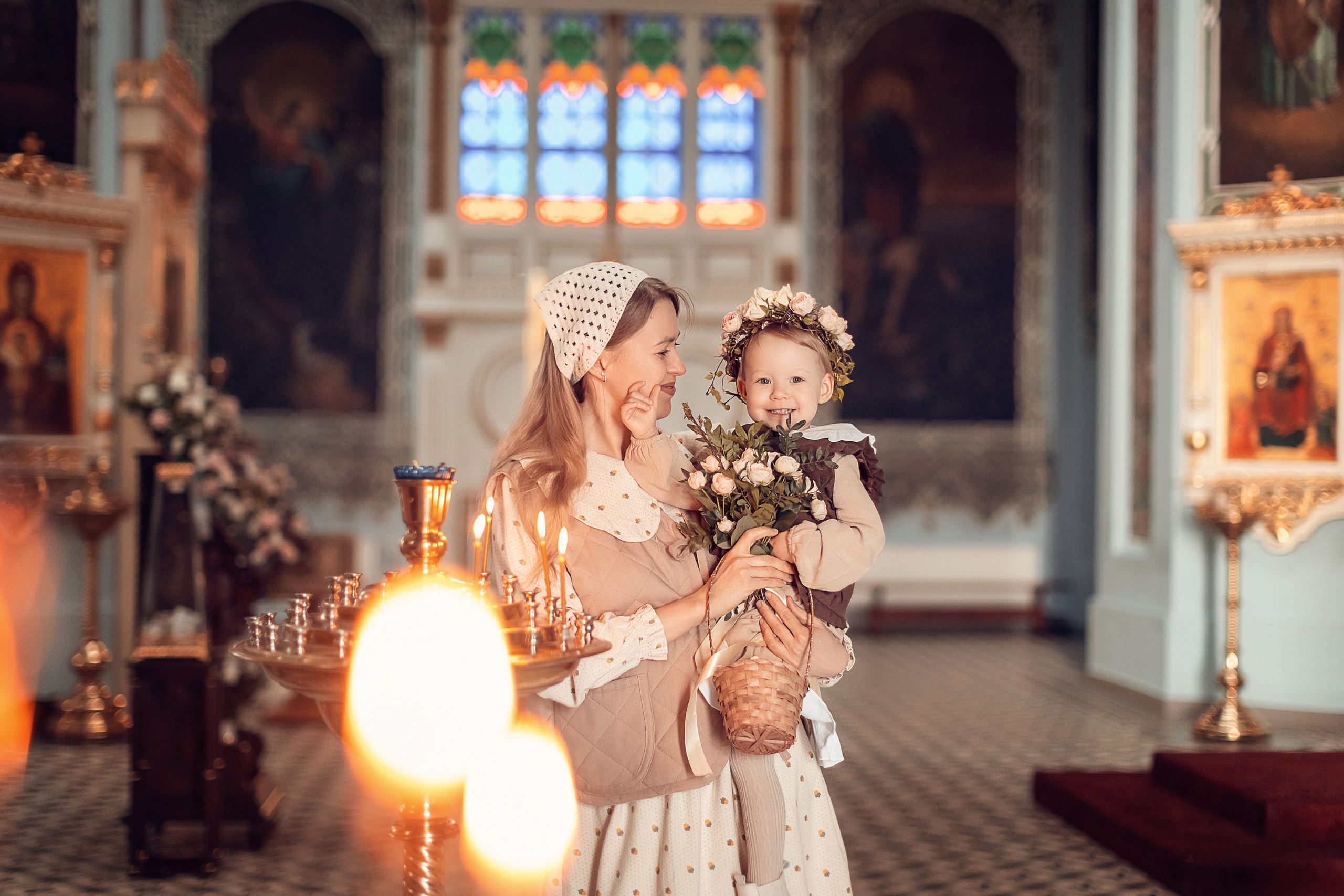 Пасхальная съёмка в Духосошественском соборе. Главная