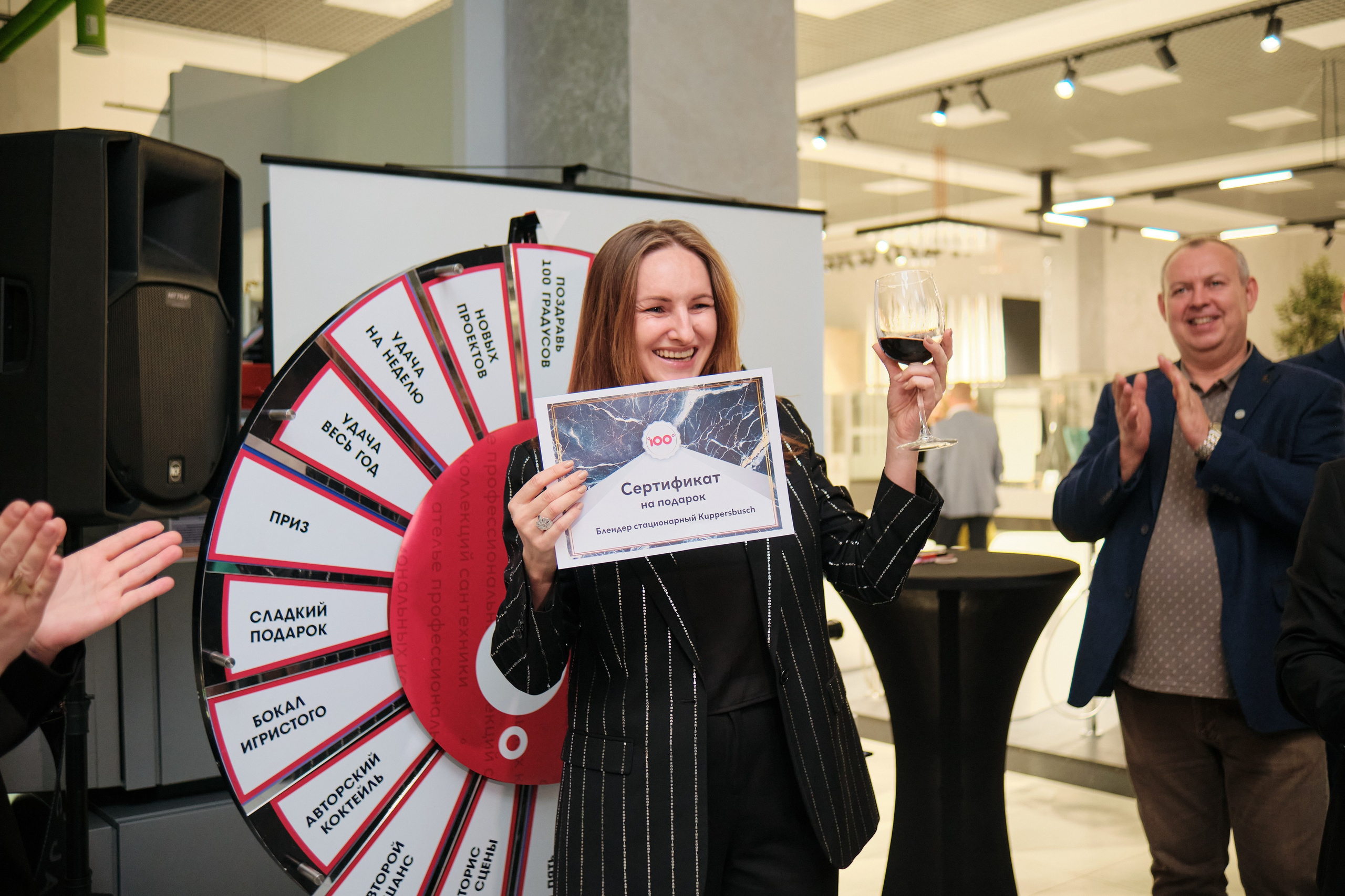 Открытие салона 100 градусов. Антон Ив