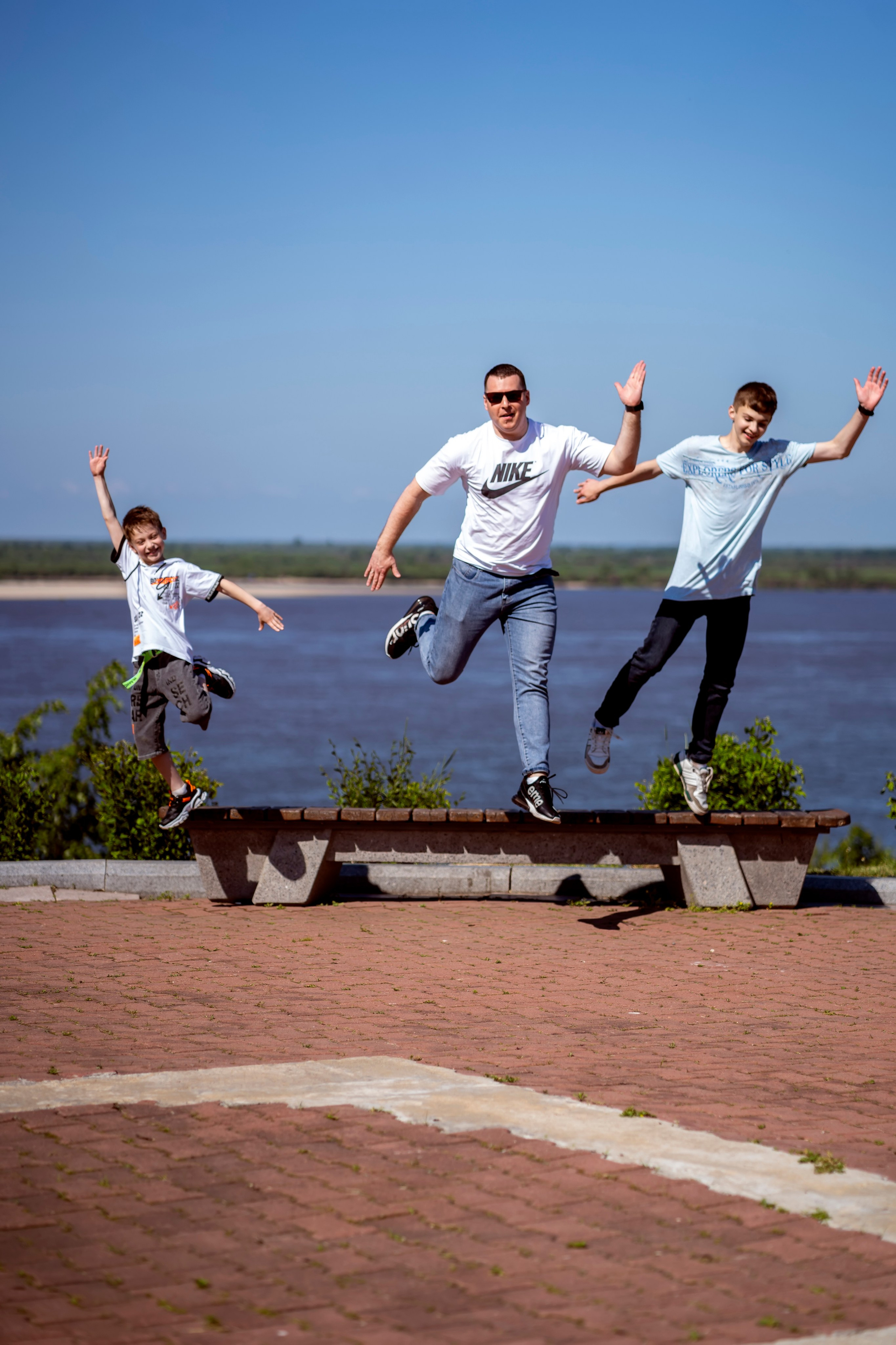 Летняя прогулка в парке. Семейный и детский фотограф в Хабаровске Анна Гриневич