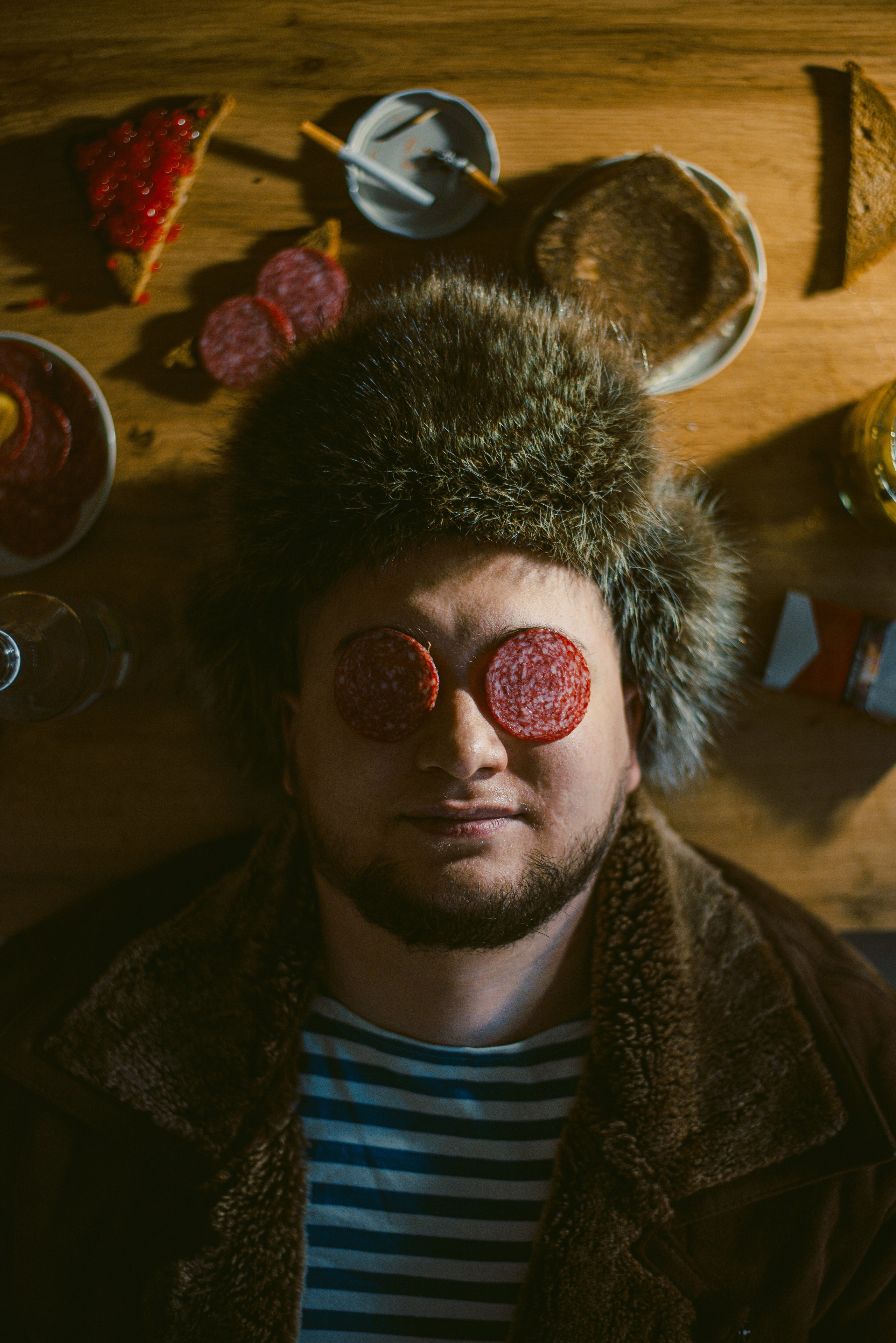 Новогодний снимок в стиле СССР