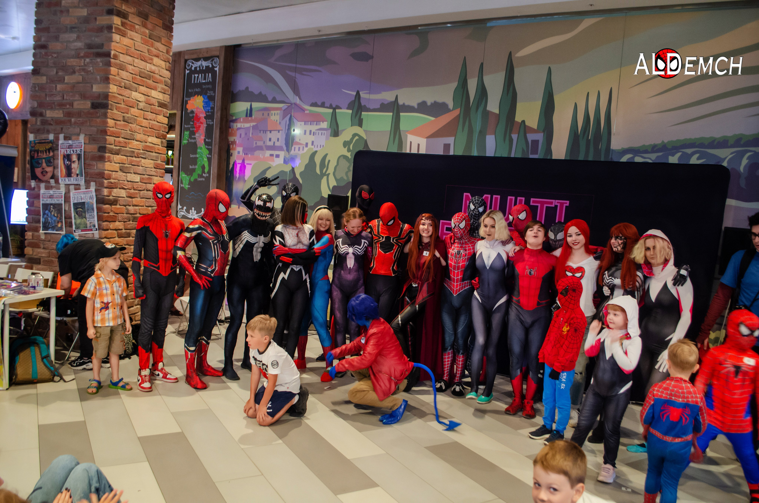 Фотосессия на Дне рождения Человека-Паука в Москве