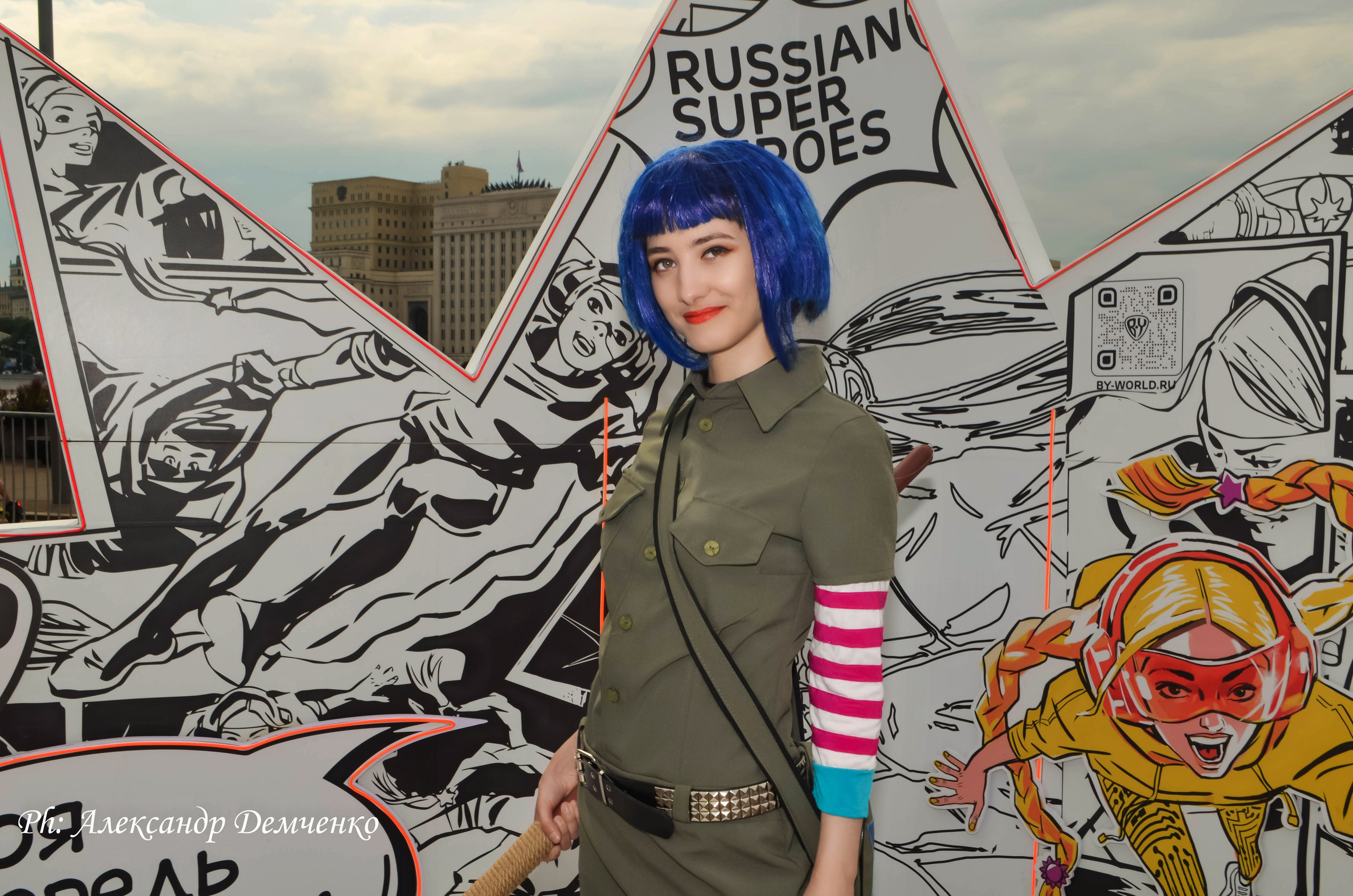 Фотосессия в Парке Горького на Лидеры молодого контента