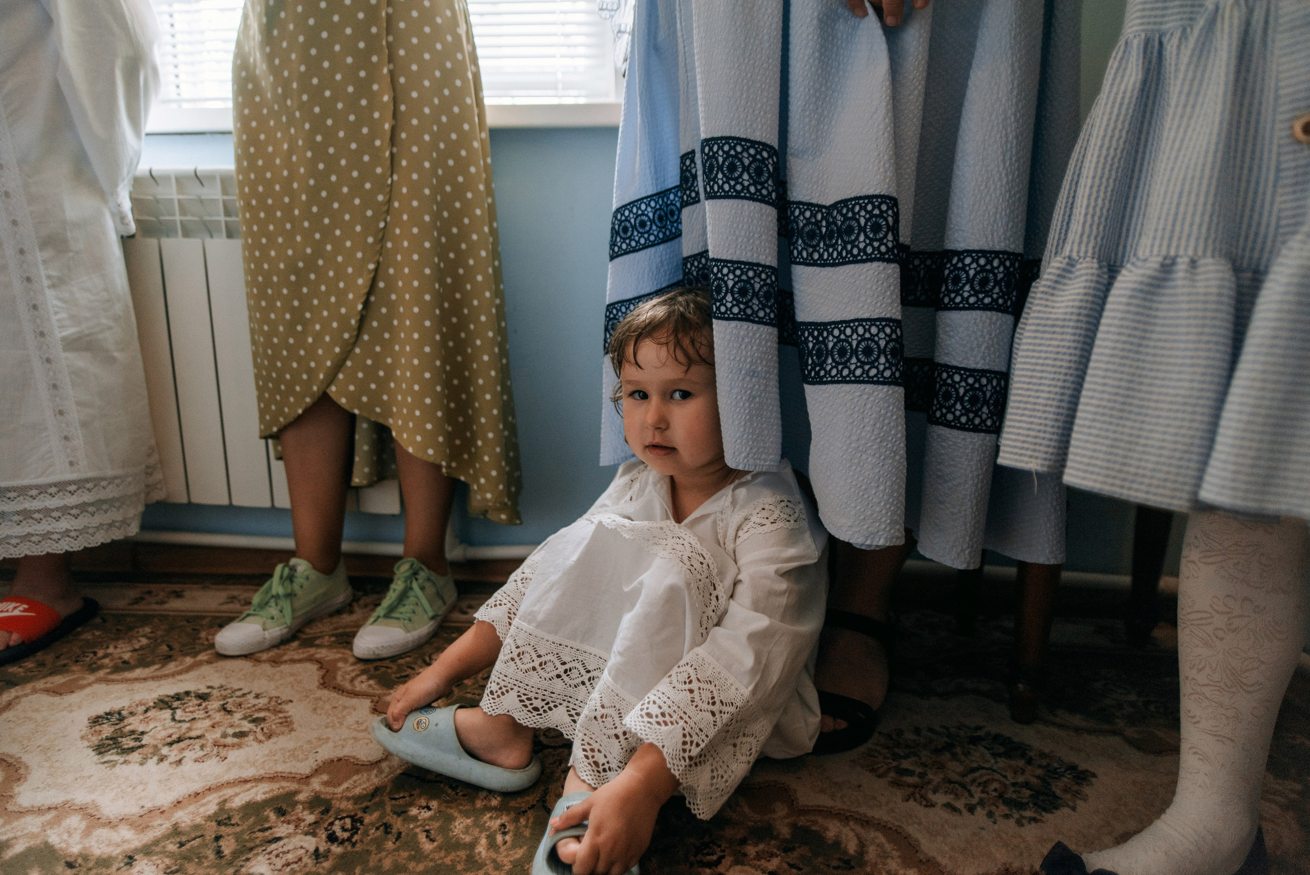 Крещение Даши и Алены. Семейный документальный фотограф в Волгограде Мариэта Додина