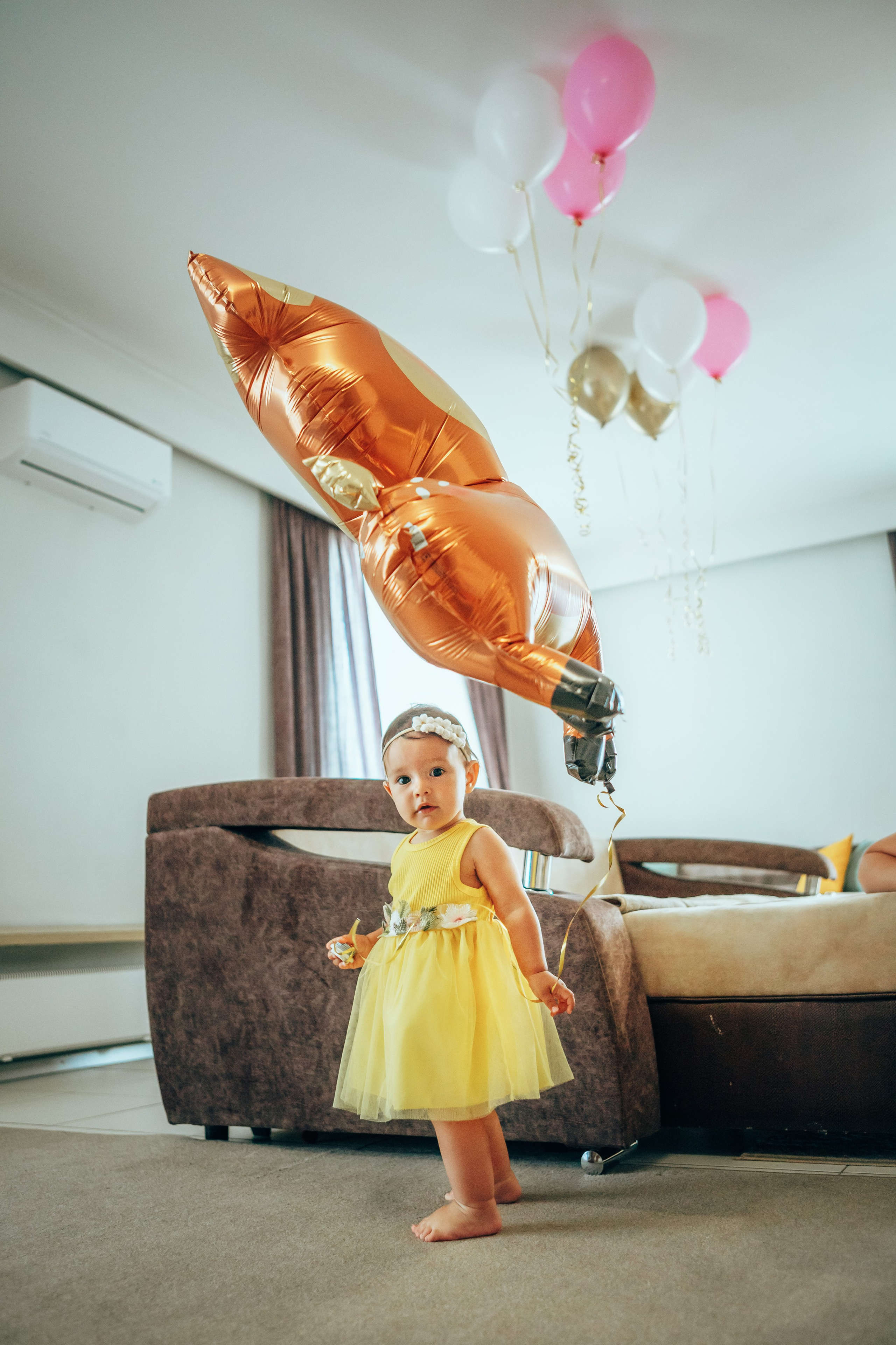 Первый День Рождения Вики. Семейный и детский фотограф в г. Новосибирске Макеева Анастасия