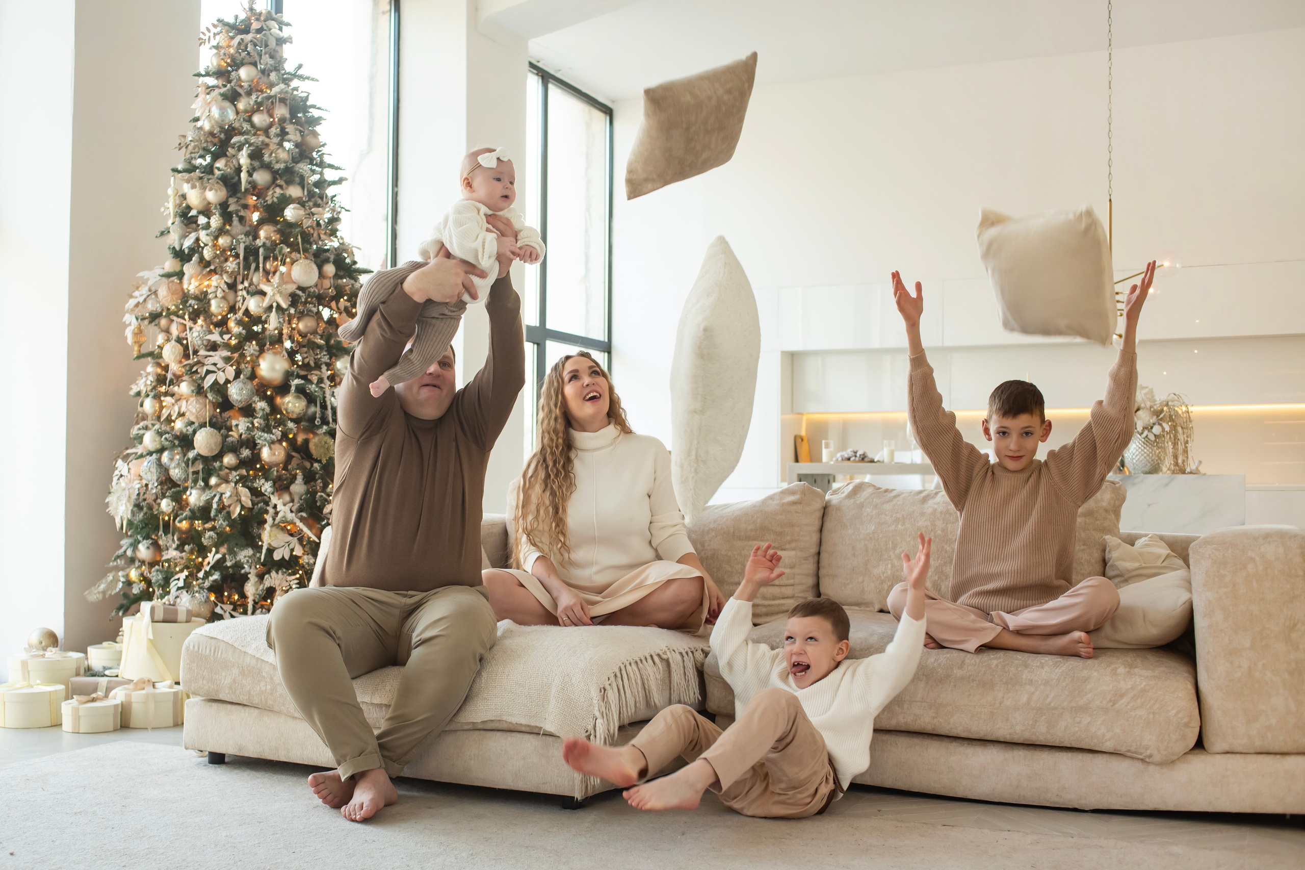 Новый год 2025. Семейный и детский фотограф в Москве и МО — Александра