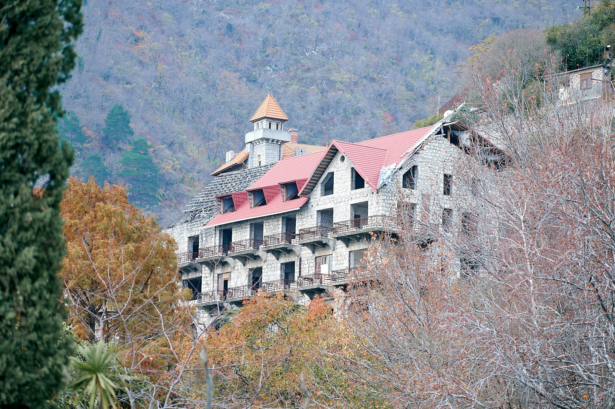 Гагра, Абхазия. Декабрь 2024. Фотографии отовсюду и обо всем