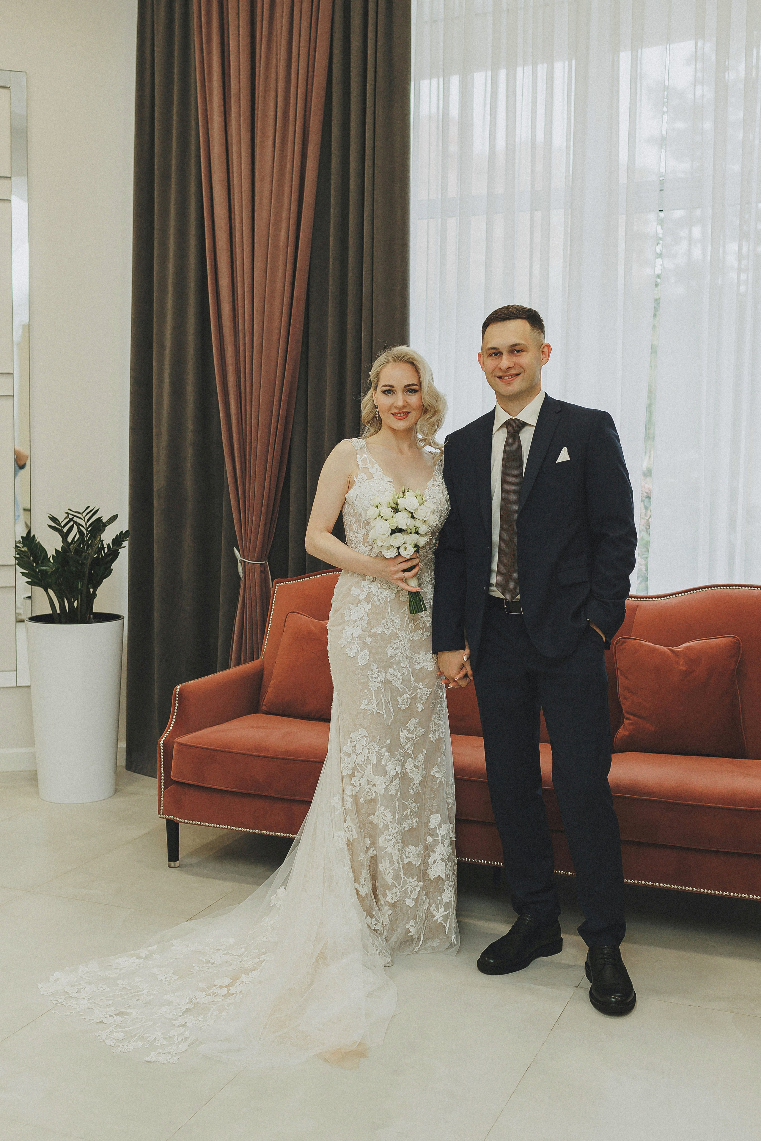 Свадебная фотосессия в Таганском ЗАГСе и Кусково. Фотограф в Москве и Люберцах Анна Ушакова