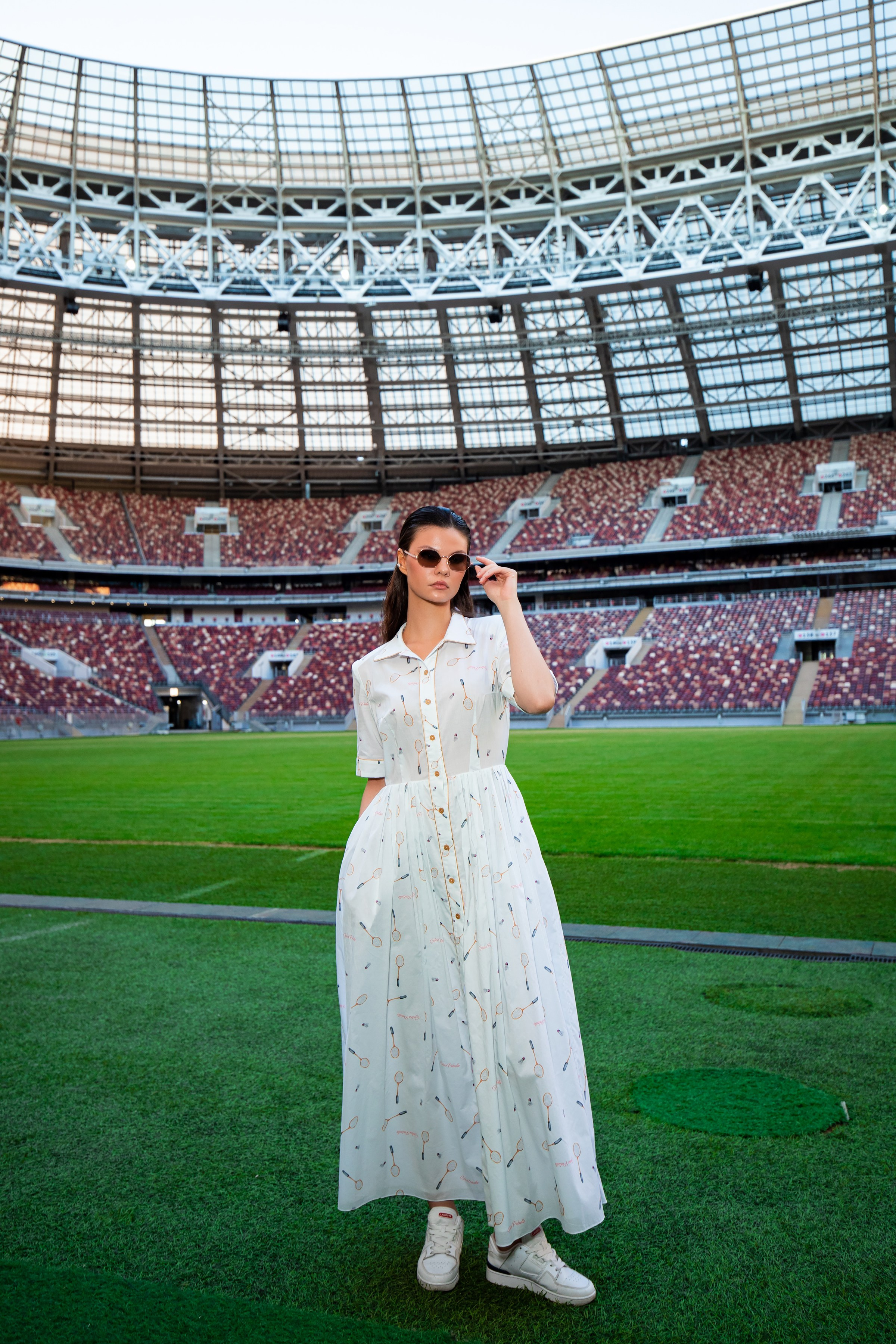 Показ Галины Подзолко в Лужниках. Репортажный и fashion фотограф в Москве Сергей Бардин