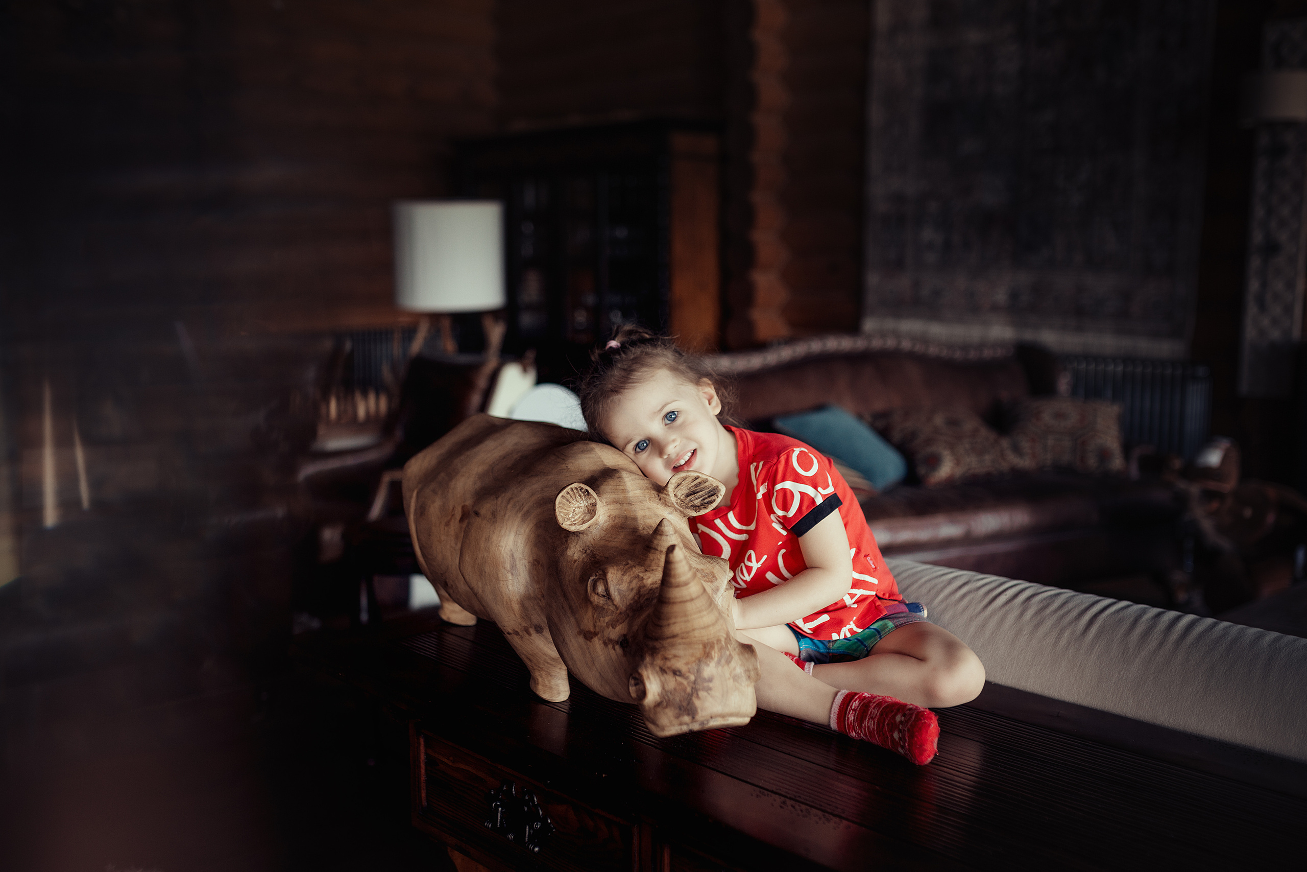 Алина с детьми. Дом. Семейный фотограф в Москве Натали Момот