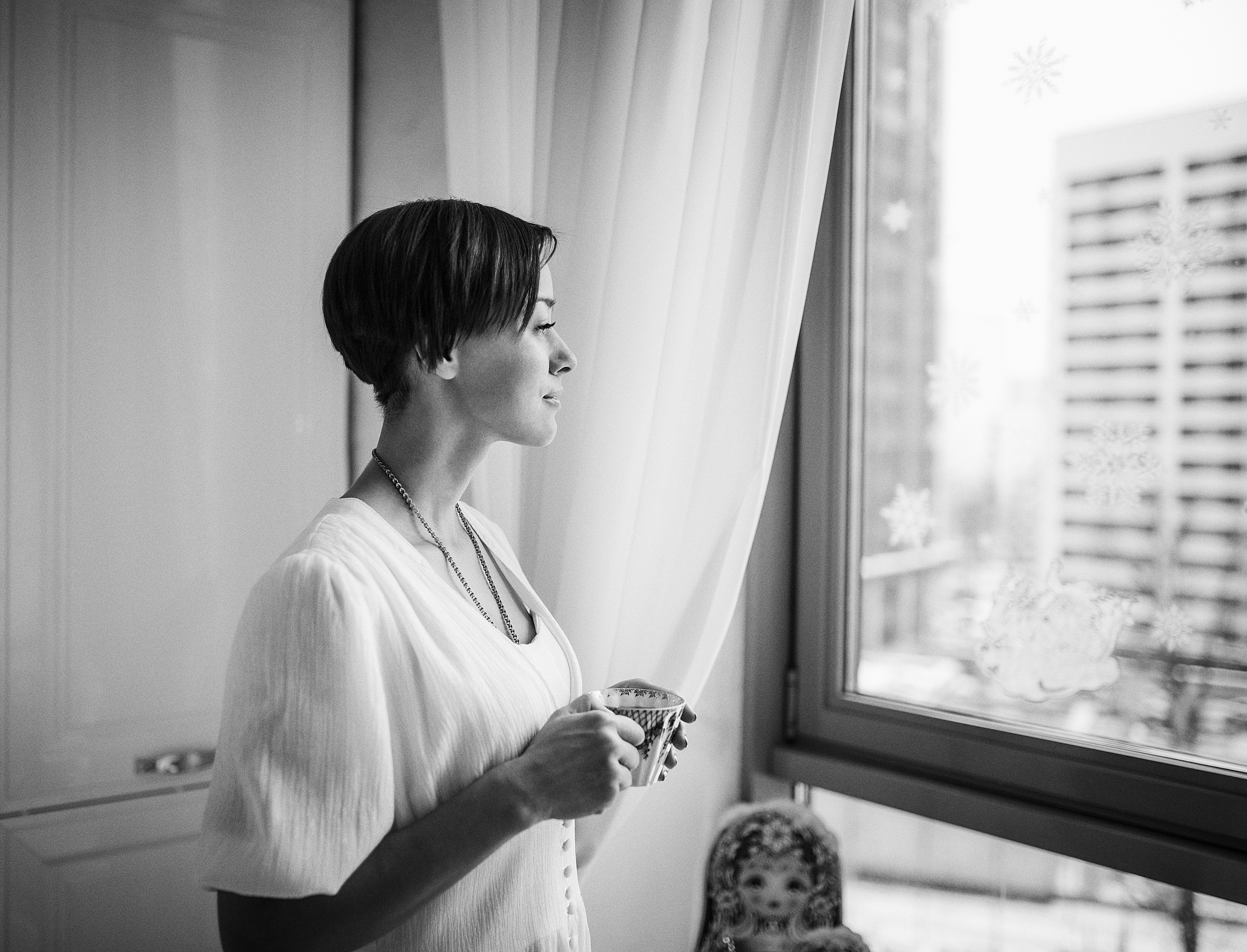 Георгий и Инна с детьми дома. Семейный фотограф в Москве Натали Момот