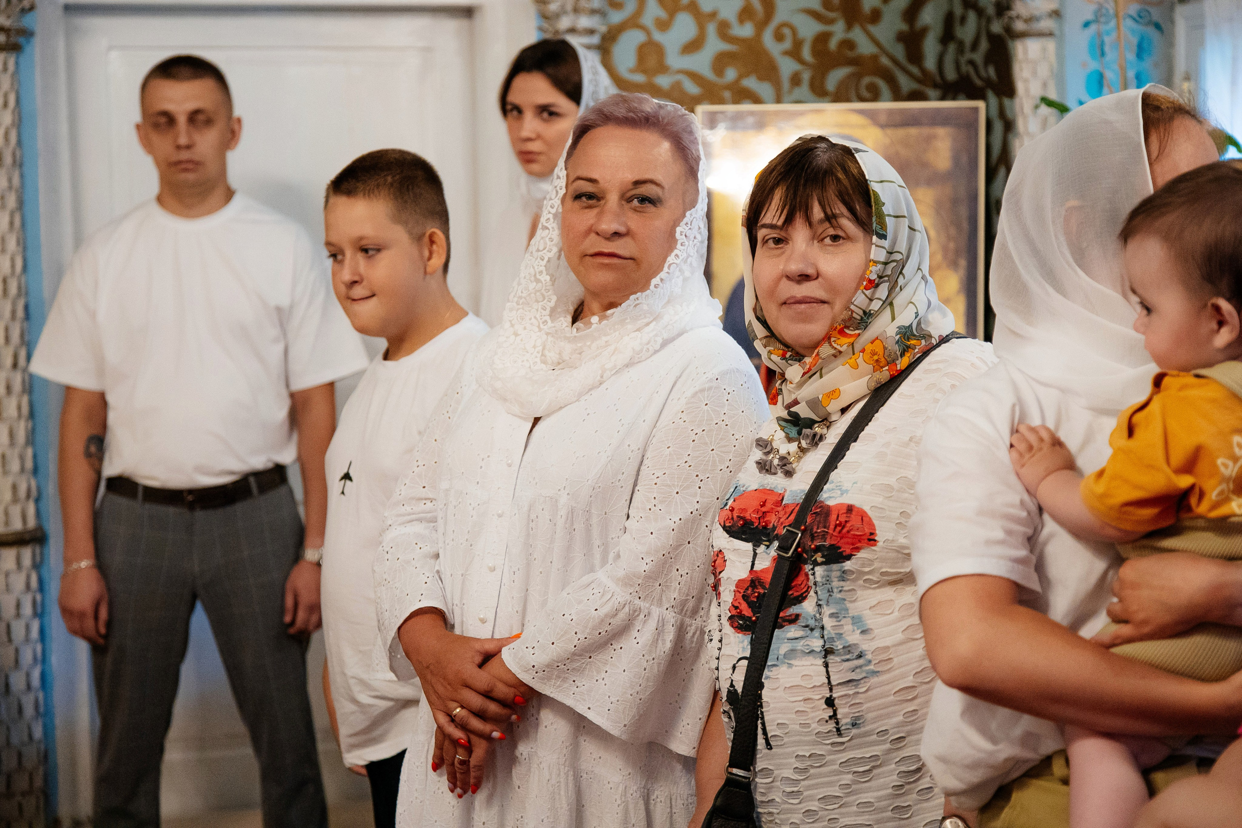 Крещение Полины. Семейный и детский фотограф в Москве Александра Мак