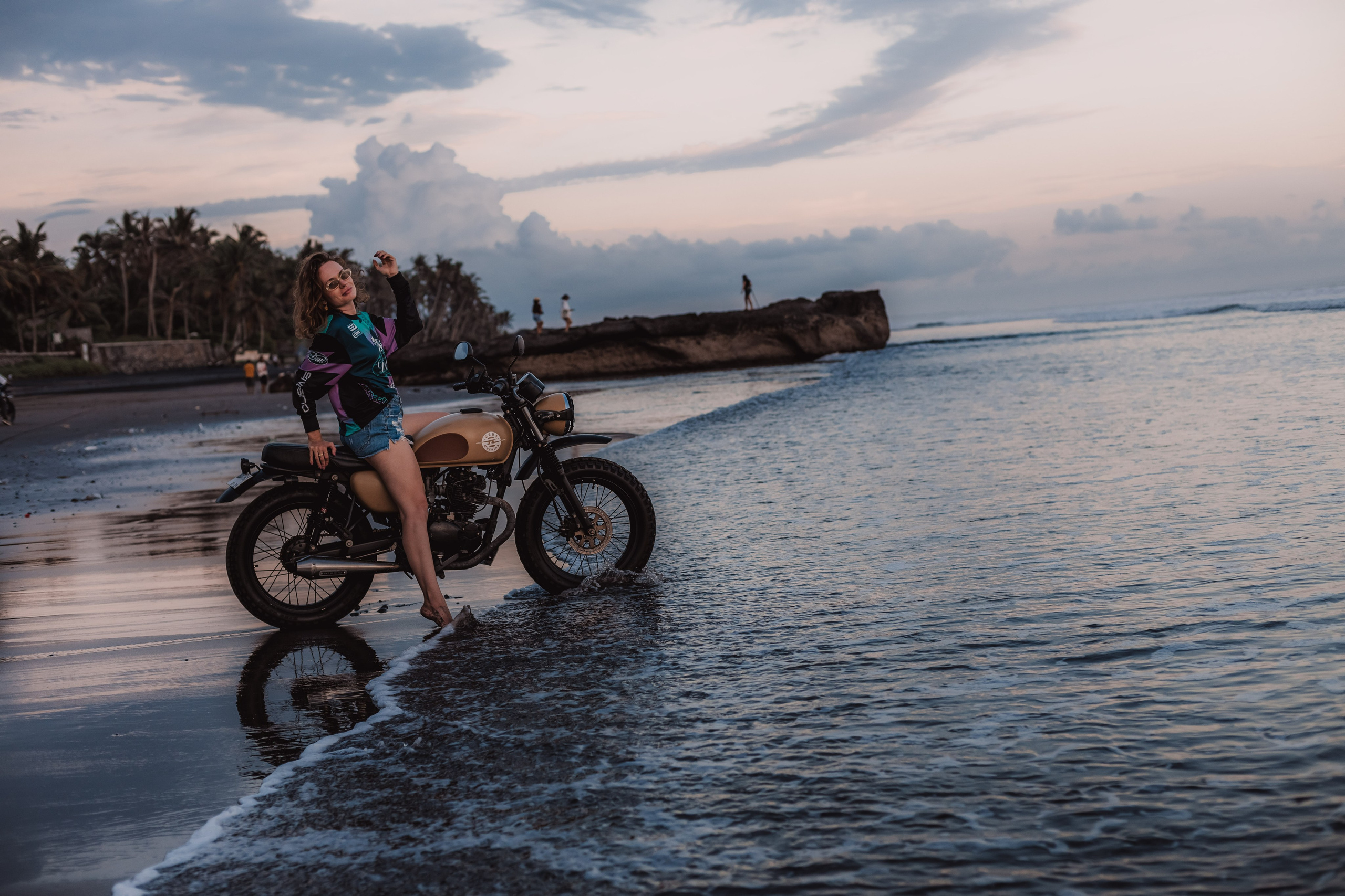 Moto babe. Mariam Bagdasaryan