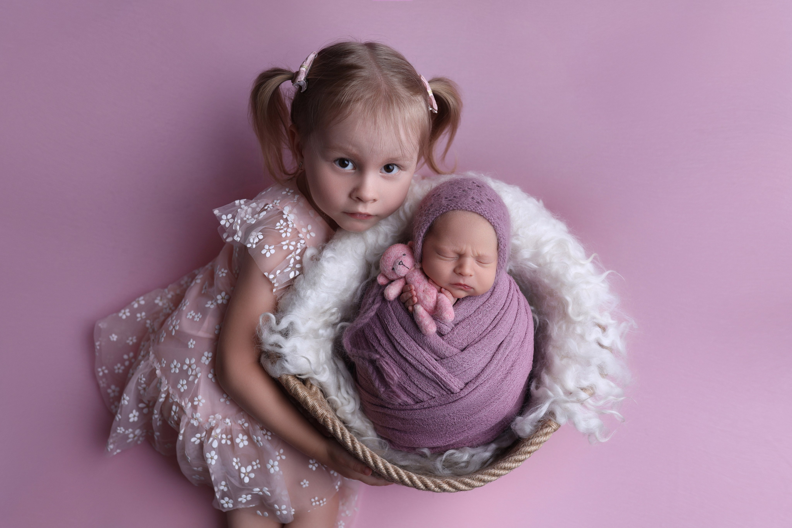 Newborn девочки. Фотограф новорожденных Модяева Ирина