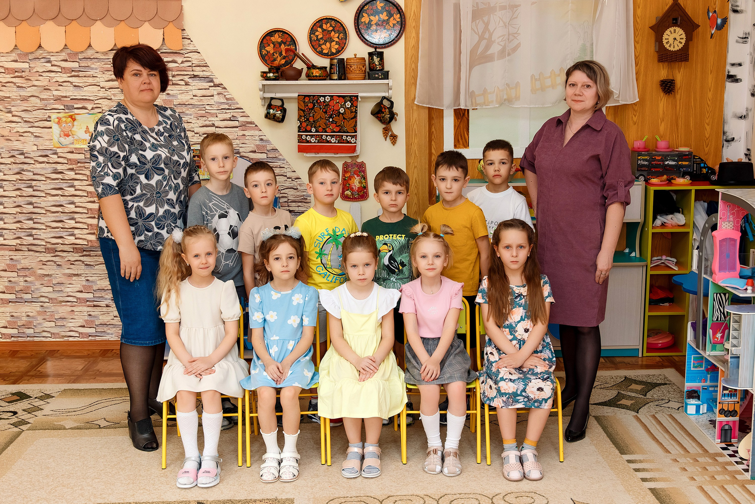 Детский Сад 9 (13 человек). Фотограф Любовь Корниенко, Примоский край