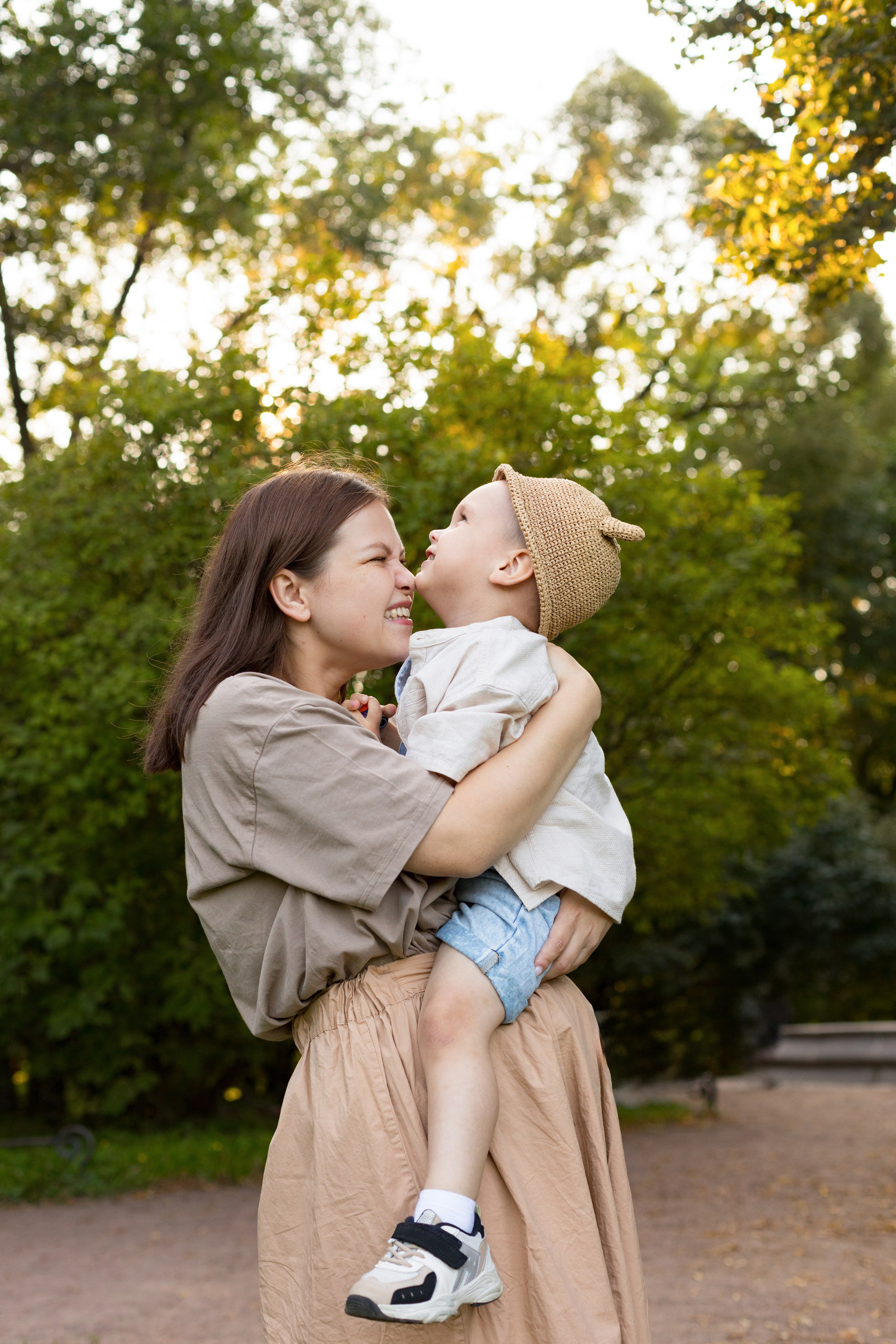 Летняя семейная фотопрогулка в Таврическом саду. Детский и контент фотограф Надя Волкова Санкт-Петербург
