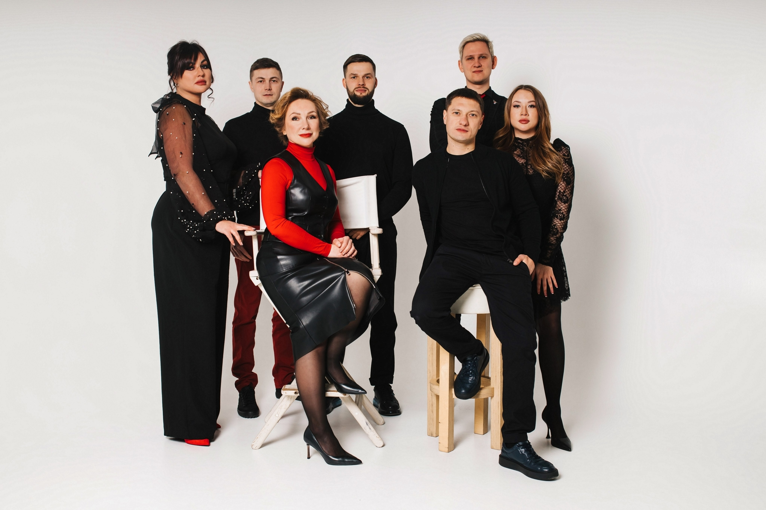 Елена и команда. Фотограф Людмила Оюн