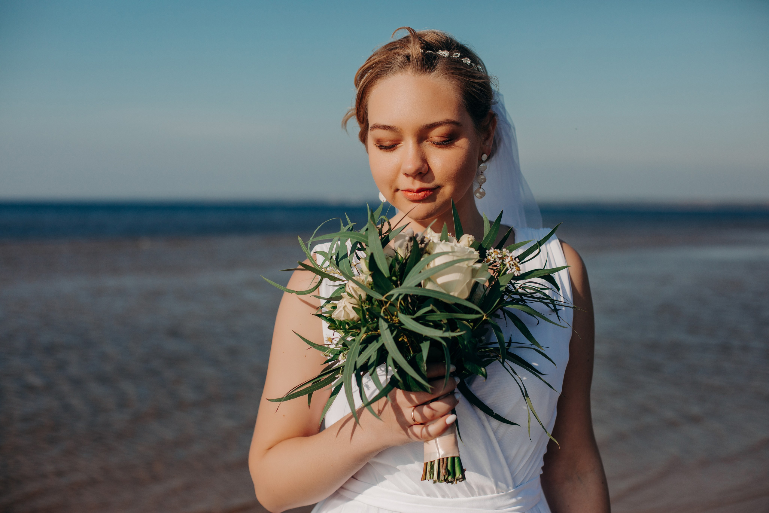 Соня и Влад. Свадьба в Сестрорецке, прогулка по Финскому заливу. Свадебный и семейный фотограф в Санкт-Петербурге и Сестрорецке