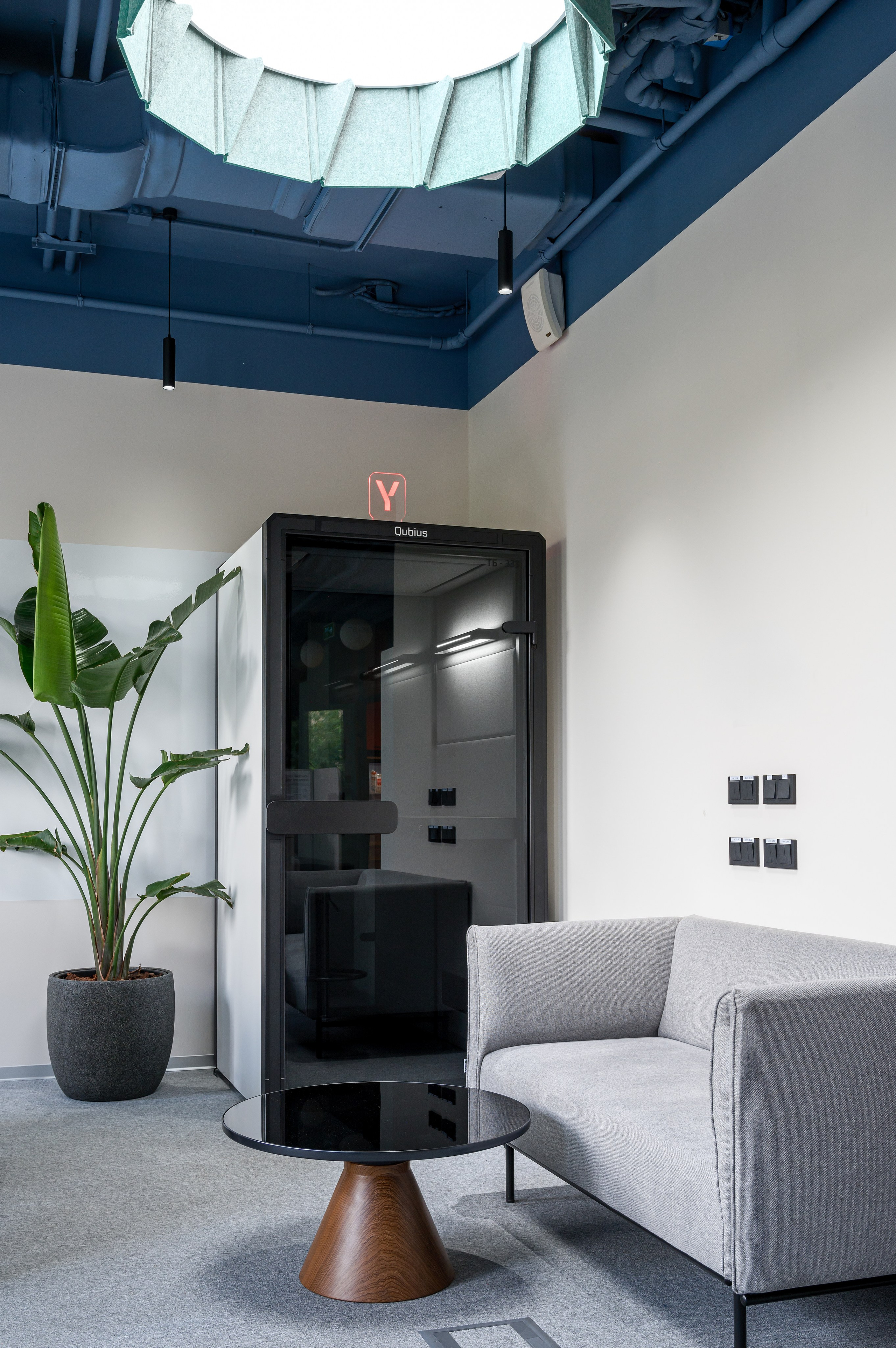 Офис компании Yandex. Интерьерный Фотограф Москва Криста FLY Труфанова