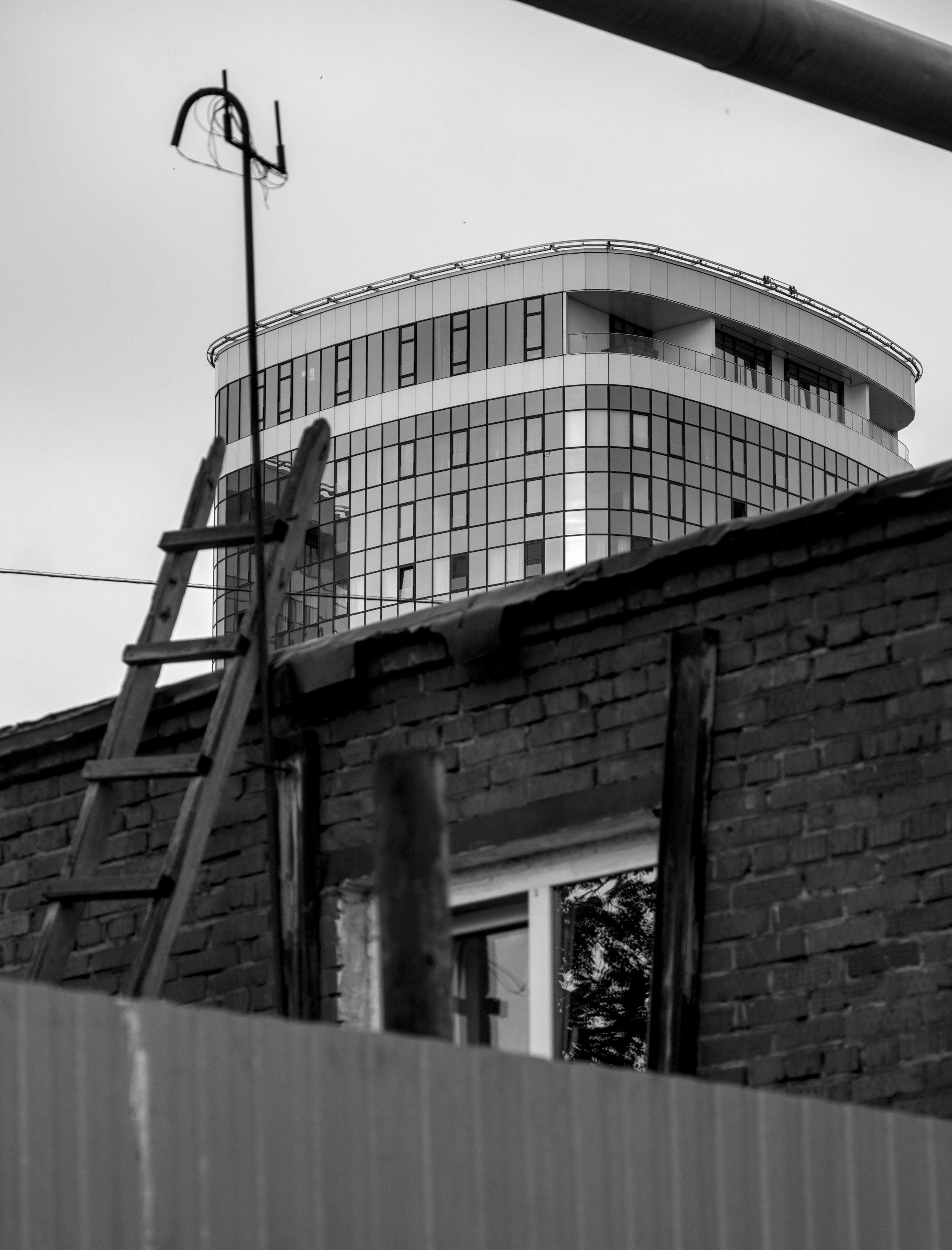 Город чб. Мир глазами Саши Д