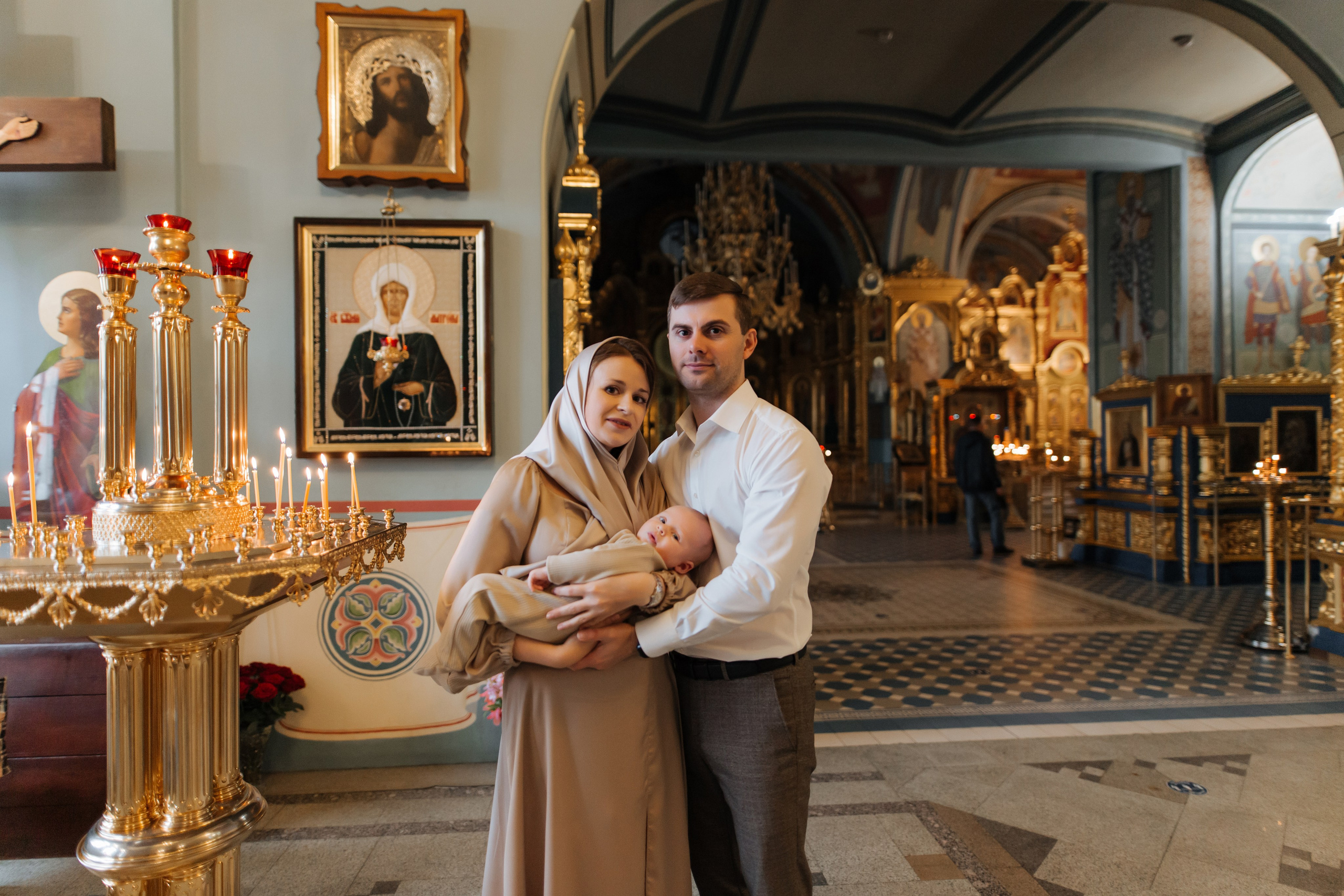 Крещение. Портретный фотограф Москва