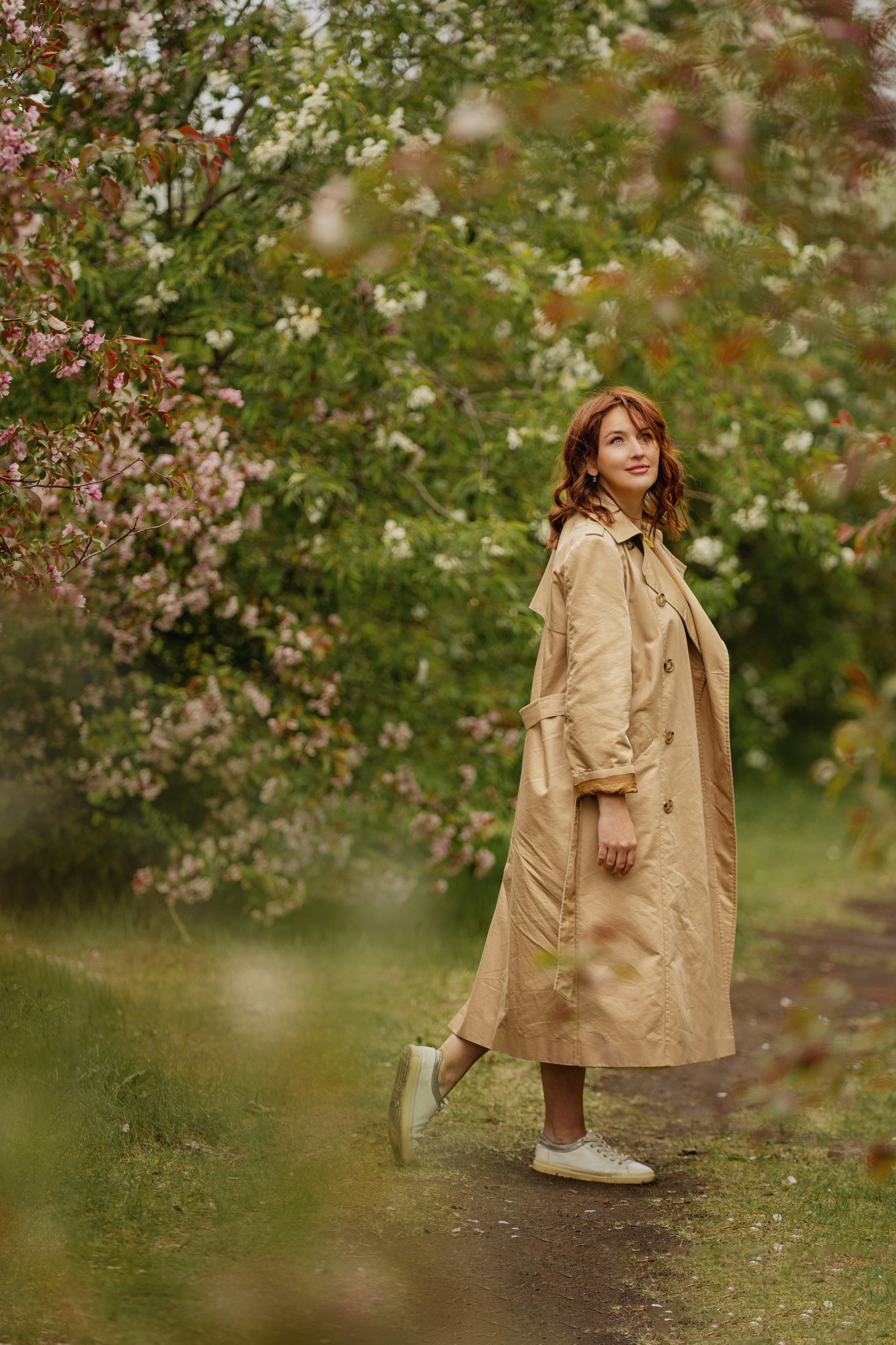 Юля (съемка в яблонях). Kameramotor74