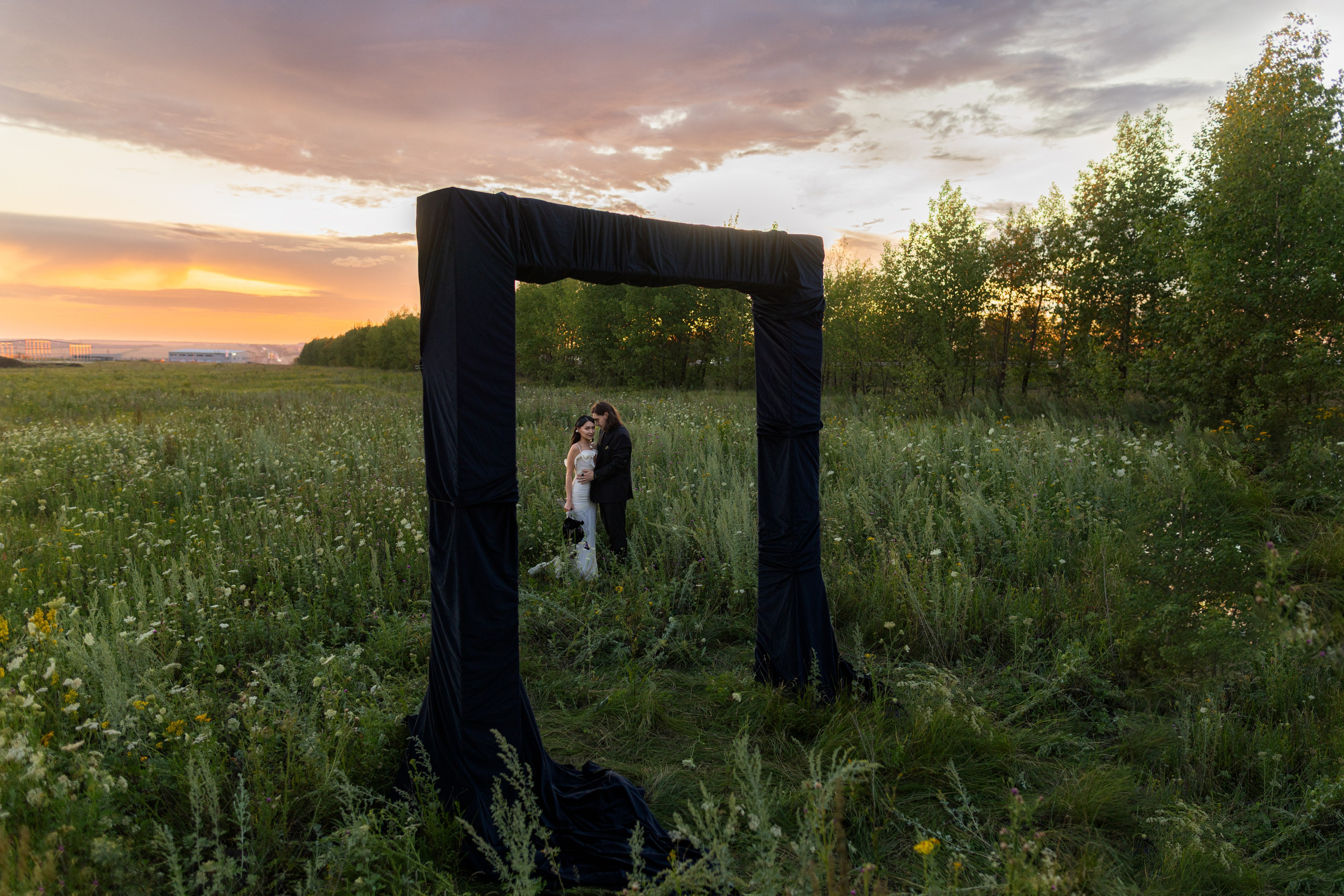 Жастина и Никита. Закатная церемония. Дмитрий Шульгин, портретный фотограф в Воронеже