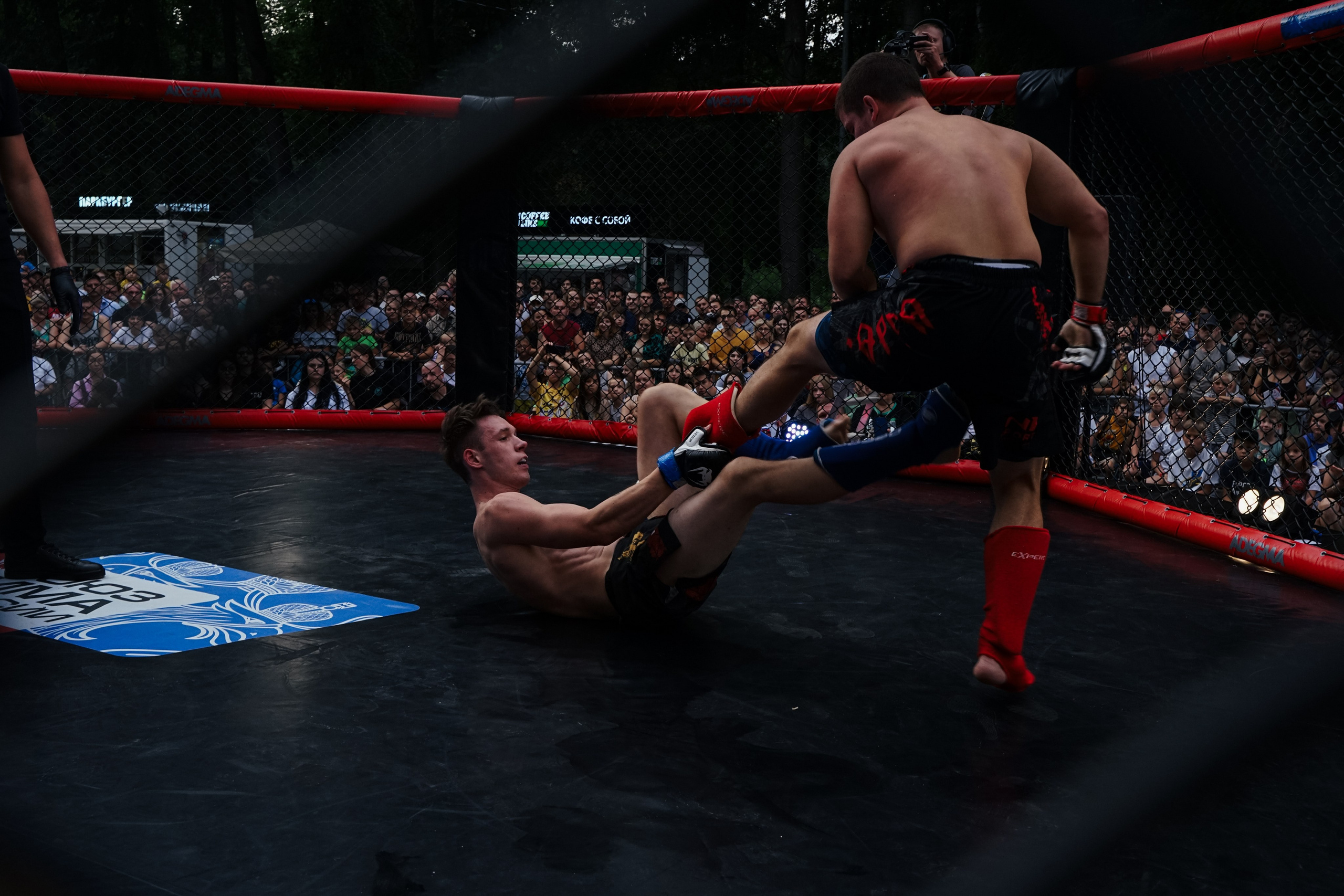 Вечер боев в ЦПКиО. Фотограф Надежда Погребняк | Рязань | Москва