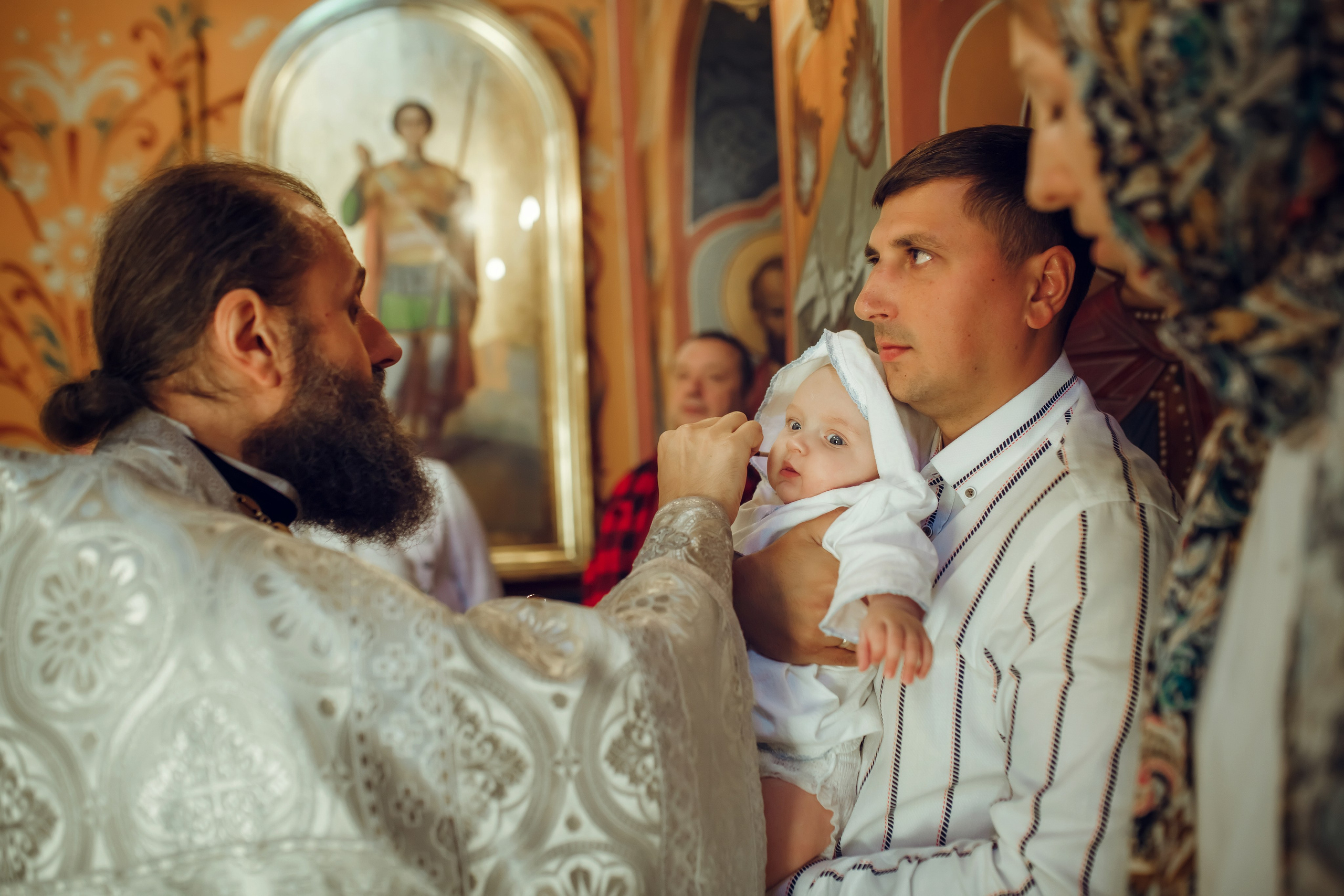 Крещение Эрика. Фотограф на Крещение, семейный фотограф в Москве