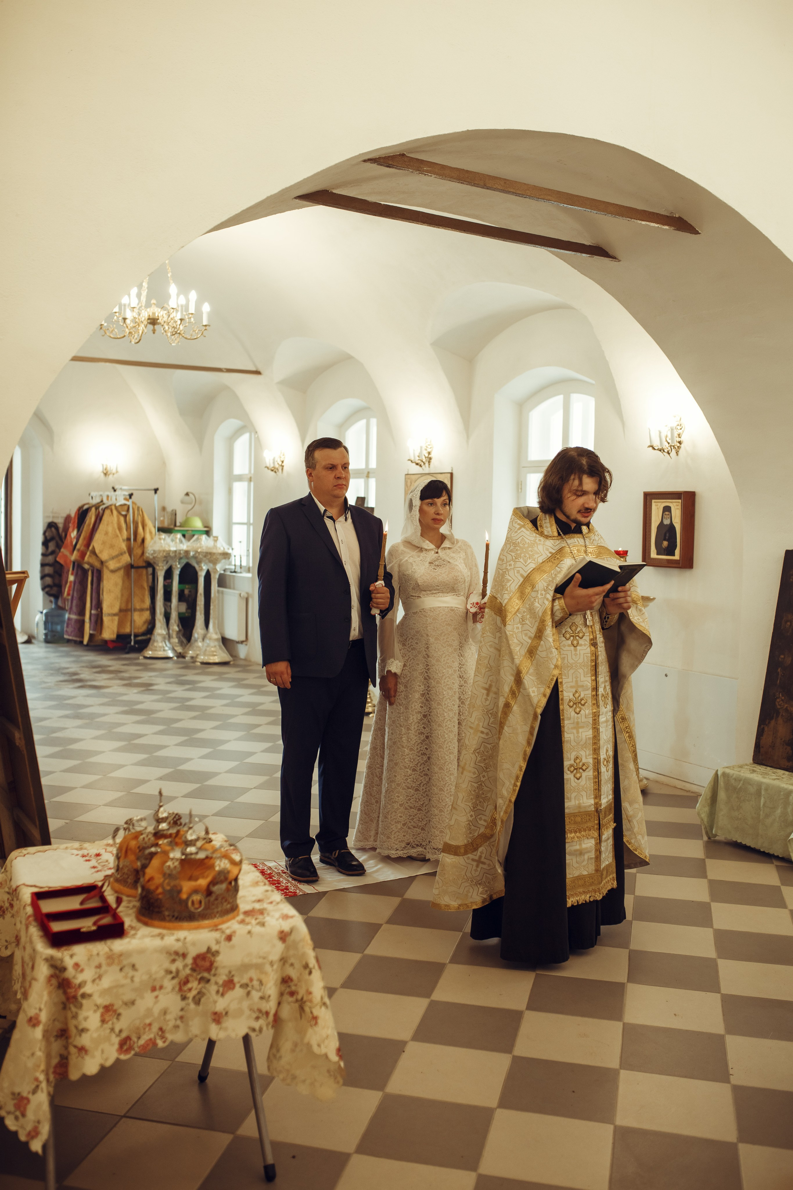 Венчание Оксаны и Дениса. Фотограф на Крещение, семейный фотограф в Москве