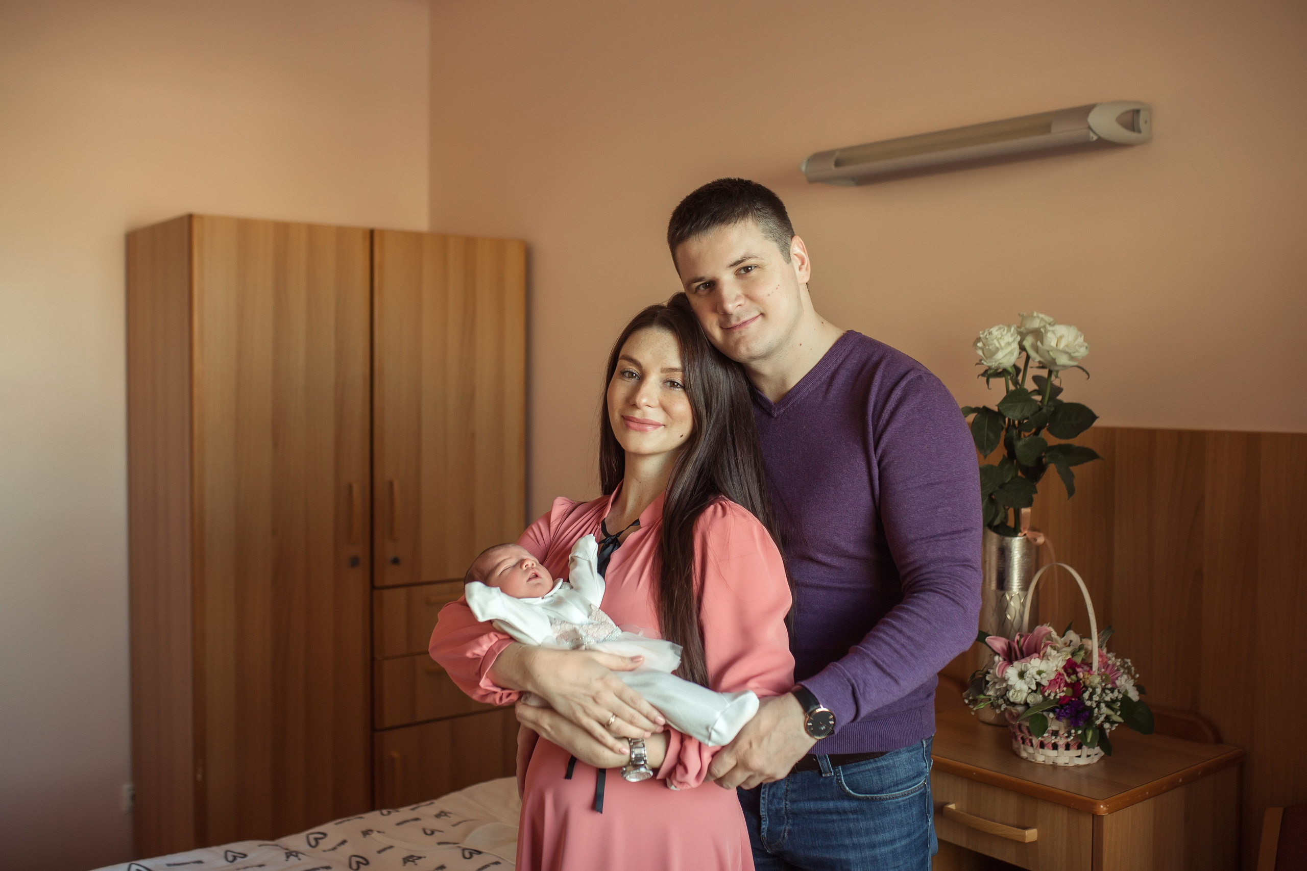 Выписка Милаши. Фотограф на Крещение, семейный фотограф в Москве