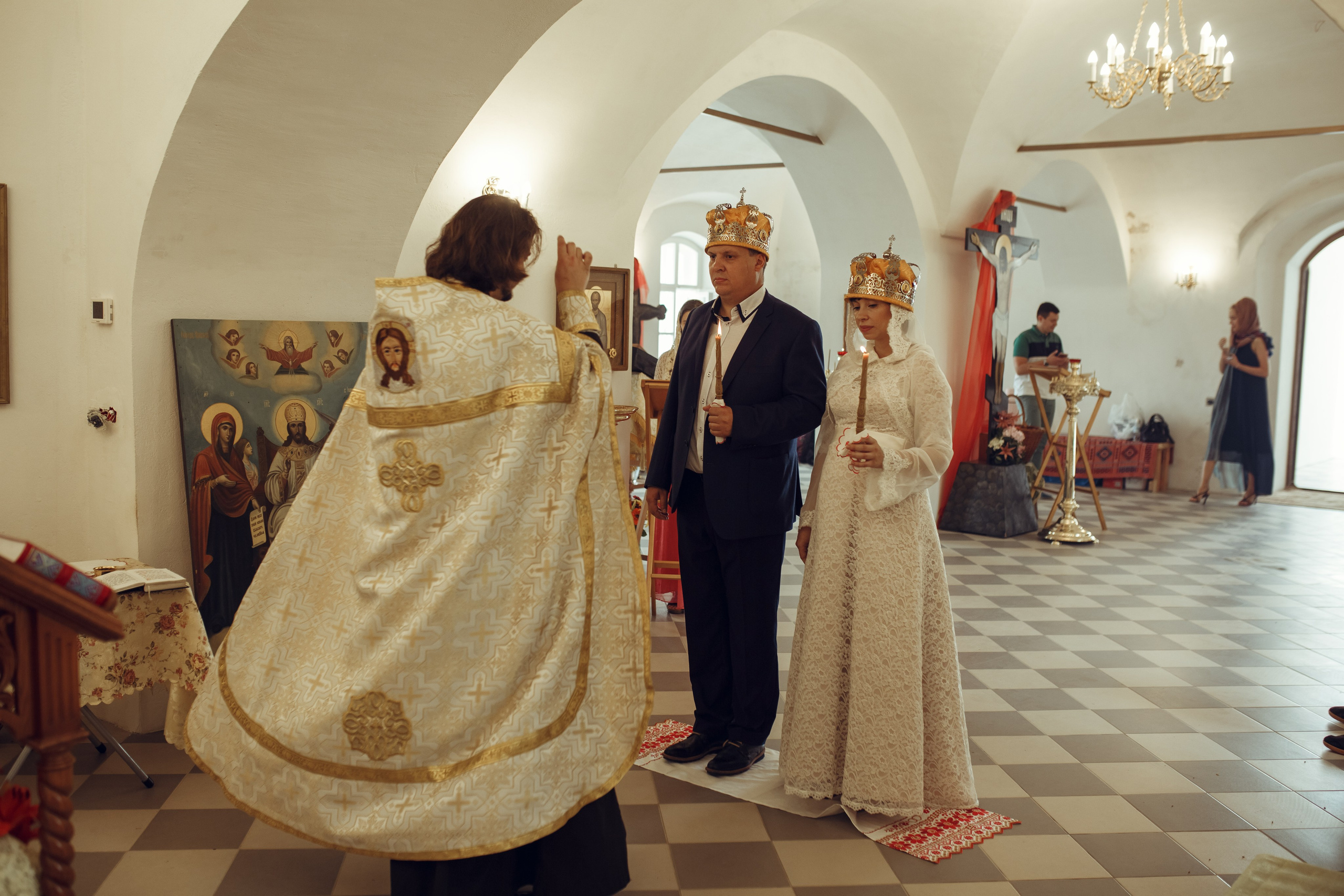 Венчание Оксаны и Дениса. Фотограф на Крещение, семейный фотограф в Москве