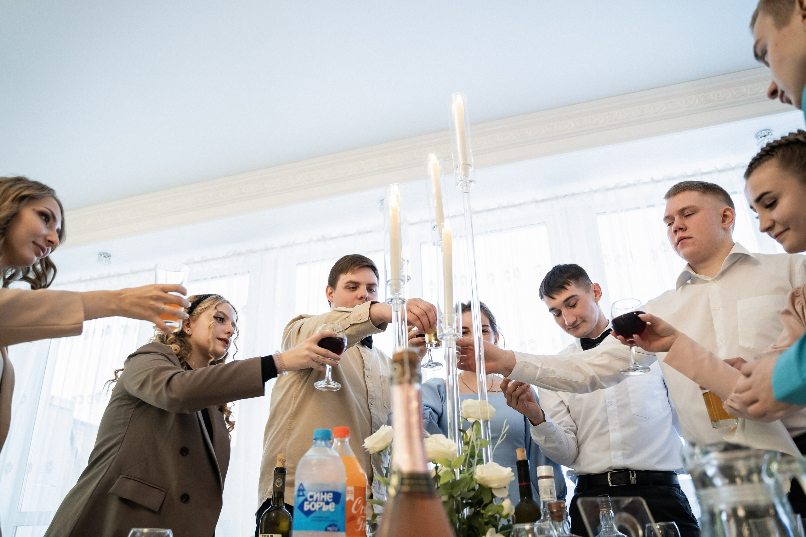 Свадебный банкет. Фотограф Алина Филимонова Тверь