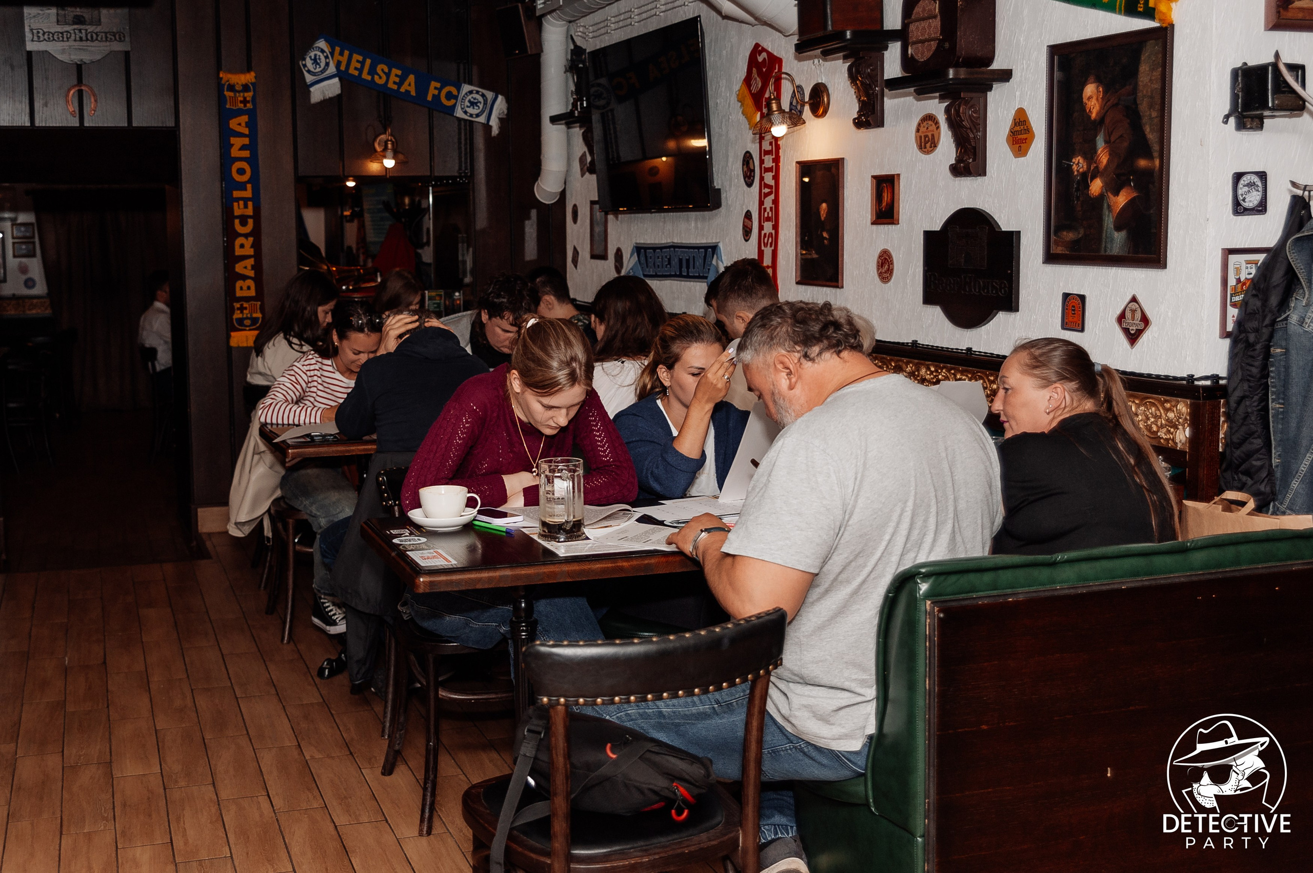 Игра «Детектив party». Свадебный и репортажный фотограф СПб
