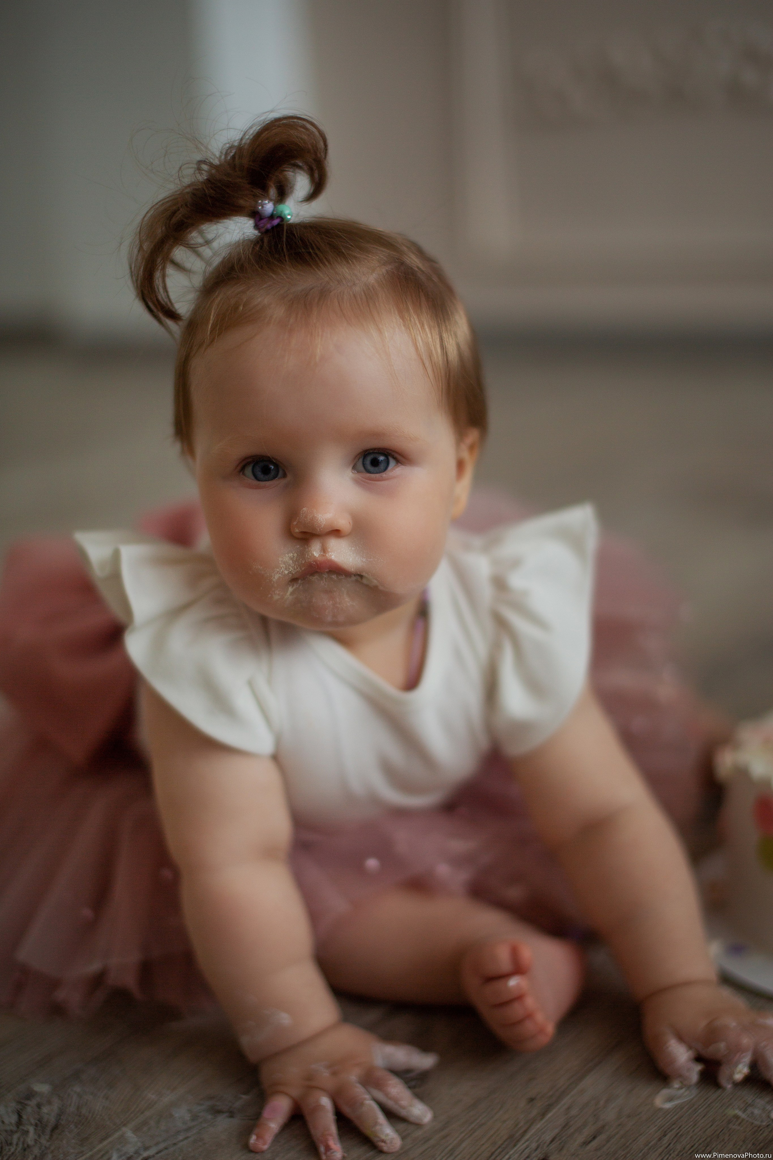 День Рождения Ксении, 1 год. Семейный и детский фотограф в Петрозаводске