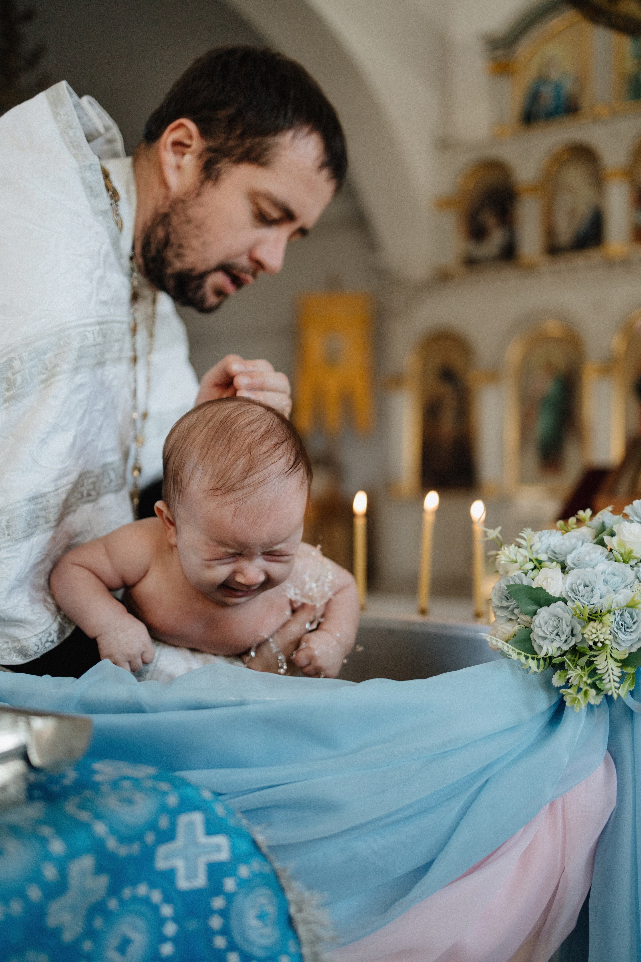 Крещение. Семейный лайфстайл фотограф в г. Липецк