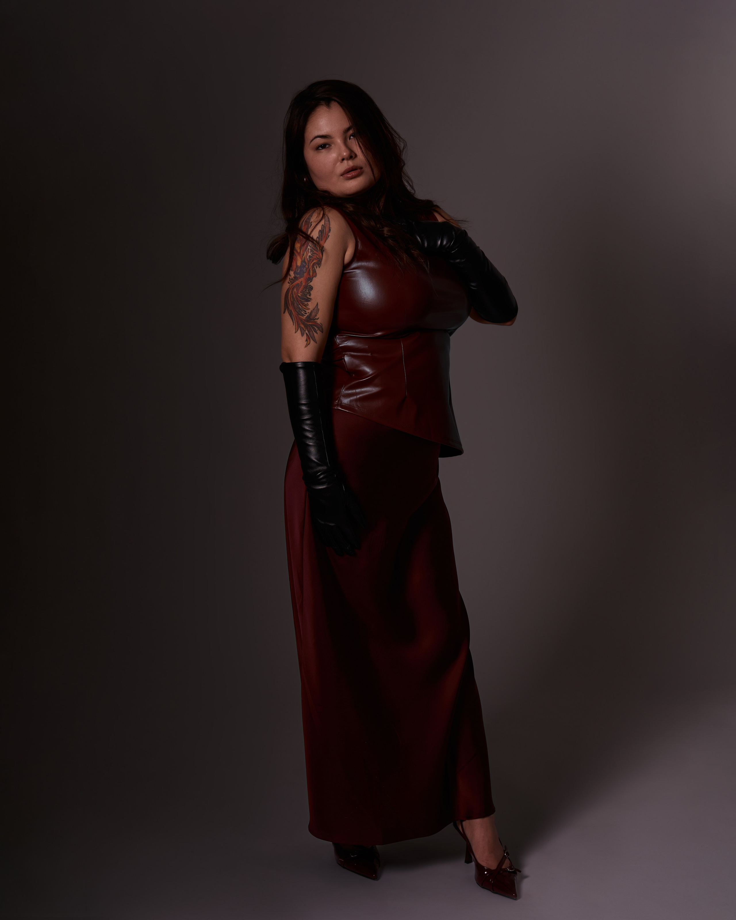 Portrait, woman, model photoshoot. Norman Wells photographer Ekaterina Konovalenko