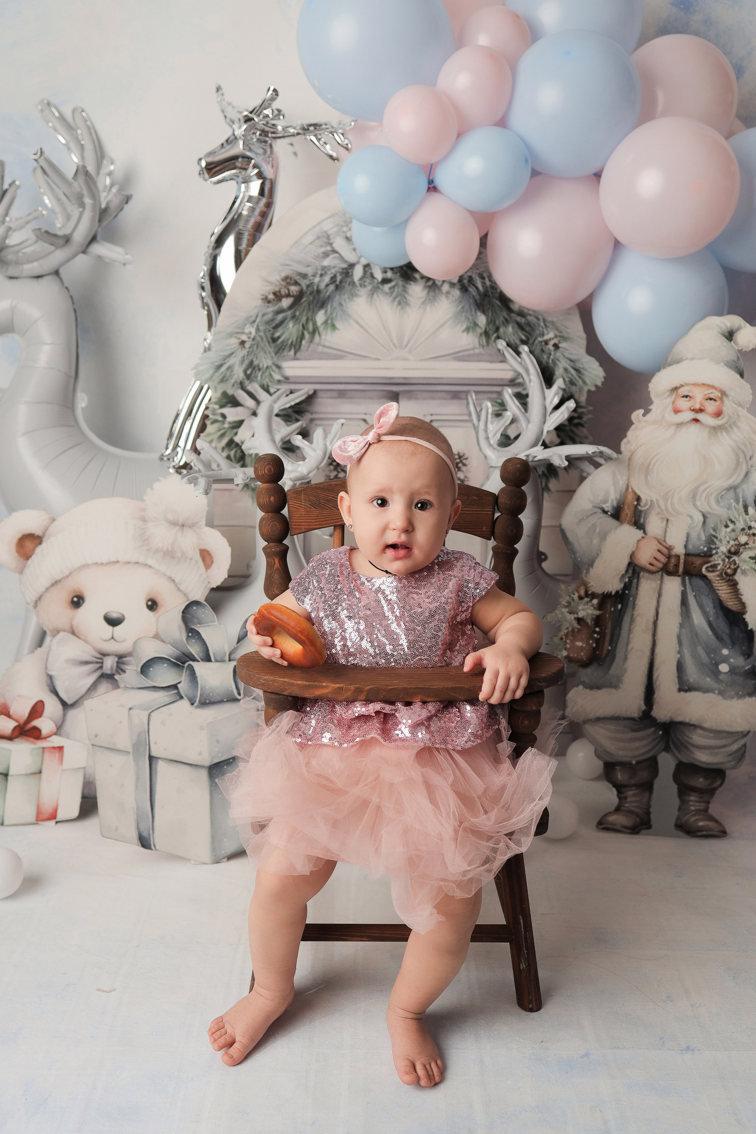 Кариночка, 1 годик. Фотограф новорожденных в Новокузнецке Анна Горошникова