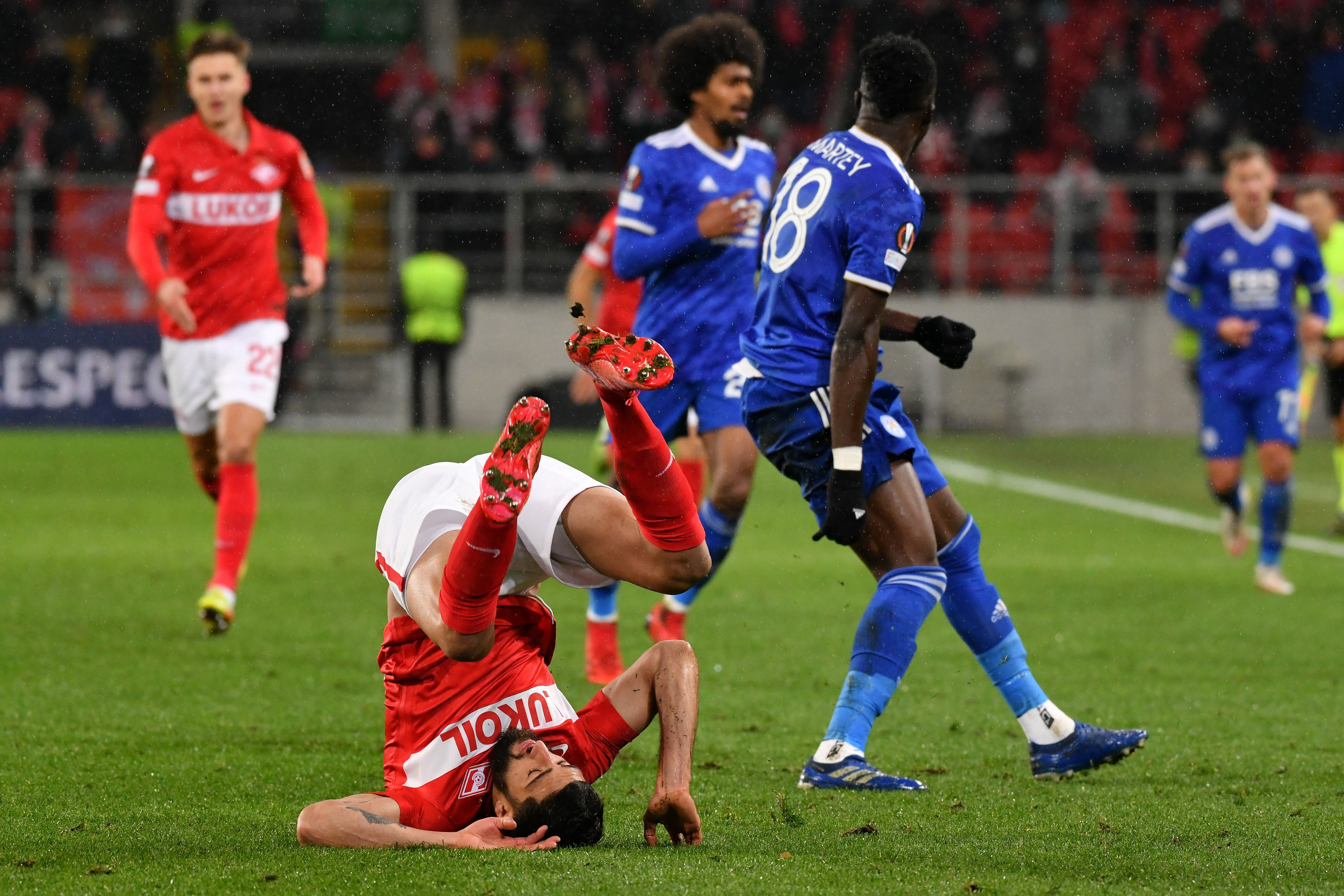 Лига Европы по футболу УЕФА: "Спартак" (Россия) – "Лестер Сити" (Англия) / М24