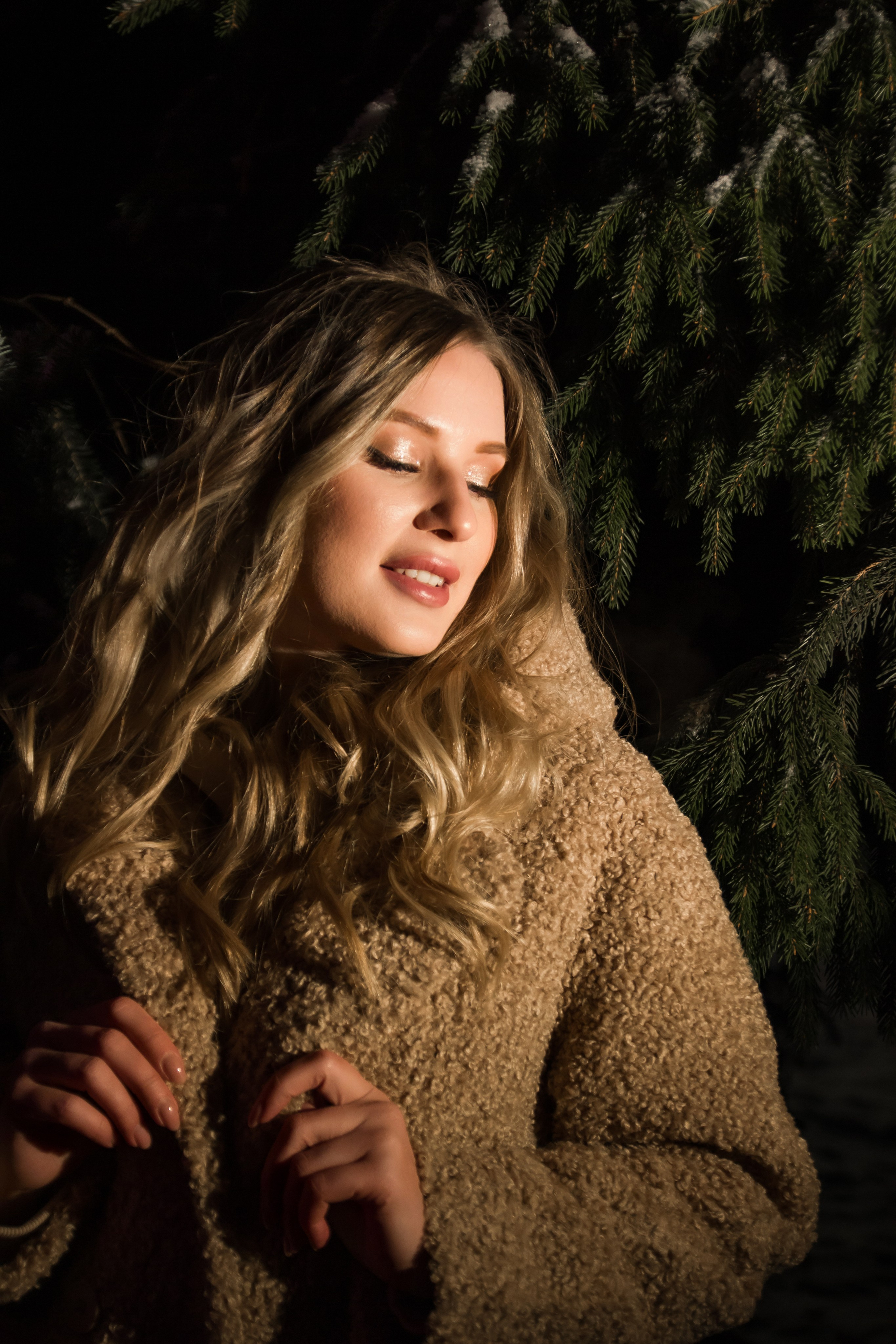 Морозный день. Женский портрет и немного больше в Санкт-Петербурге