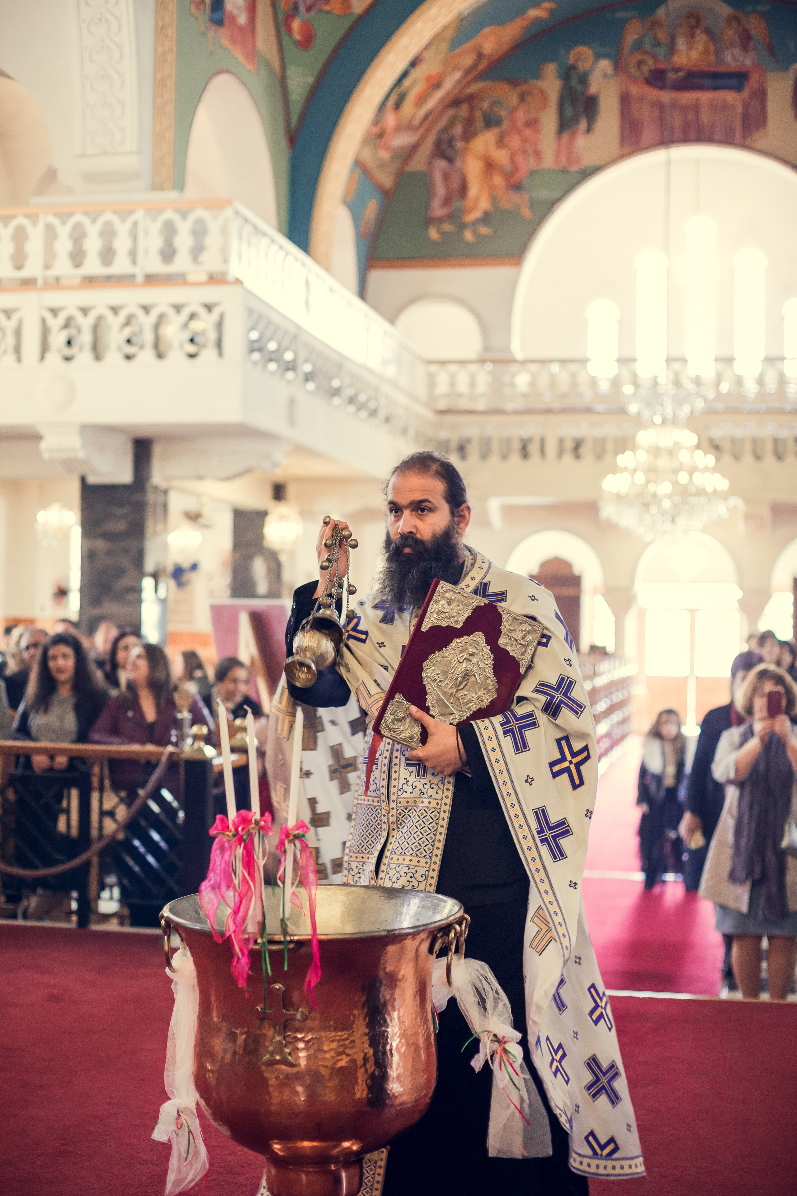 Крещение Марианны на Кипре. Семейный фотограф Николаева Ольга